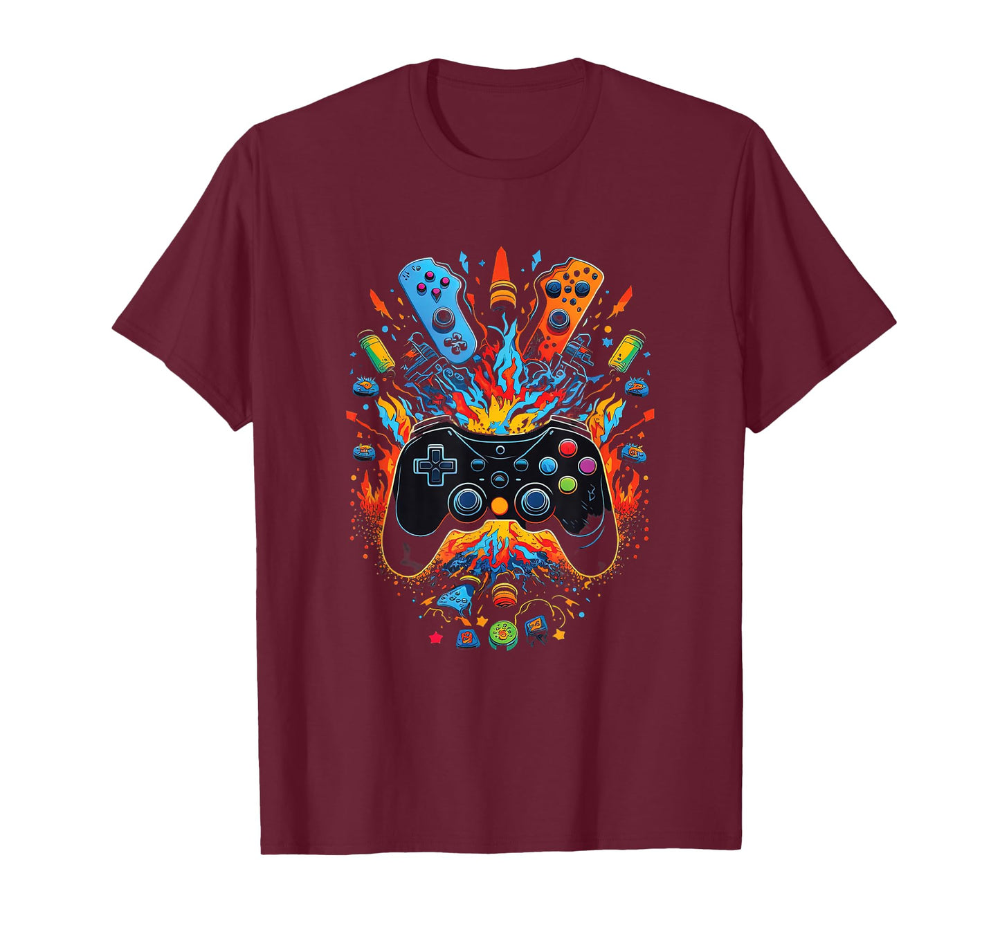 Gamer Aesthetic Graphic Gaming Video Games Boys Teens Kids T-Shirt