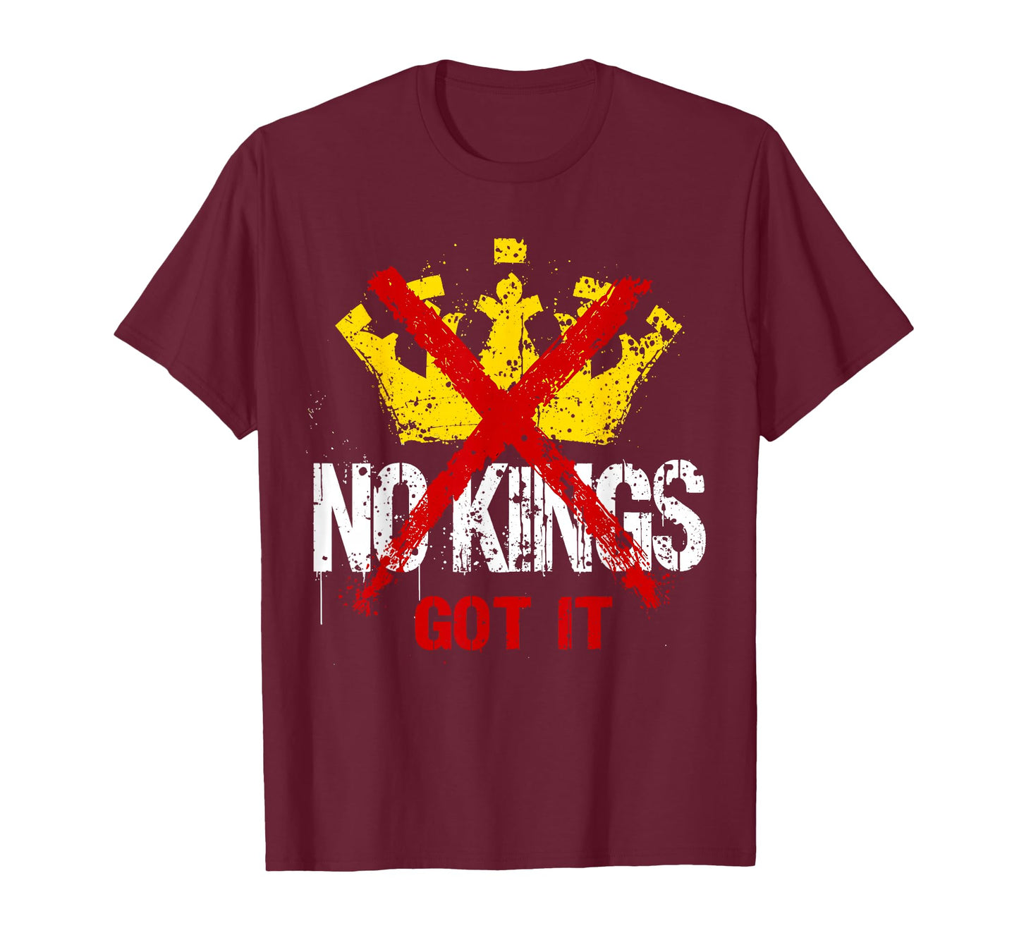 No Kings Got It Shirt No Kings Day T-Shirt