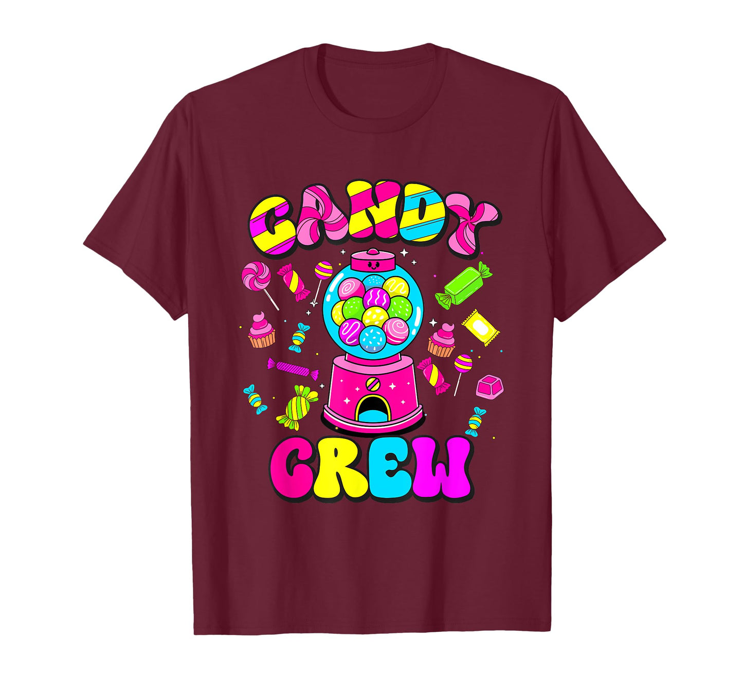 Candy Crew Sweetie Candy Land Candy Squad Halloween T-Shirt