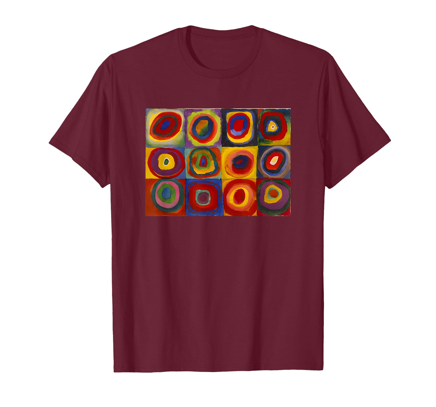 Squares with Concentric Circles by Wassily Kandinsky (1913) T-Shirt
