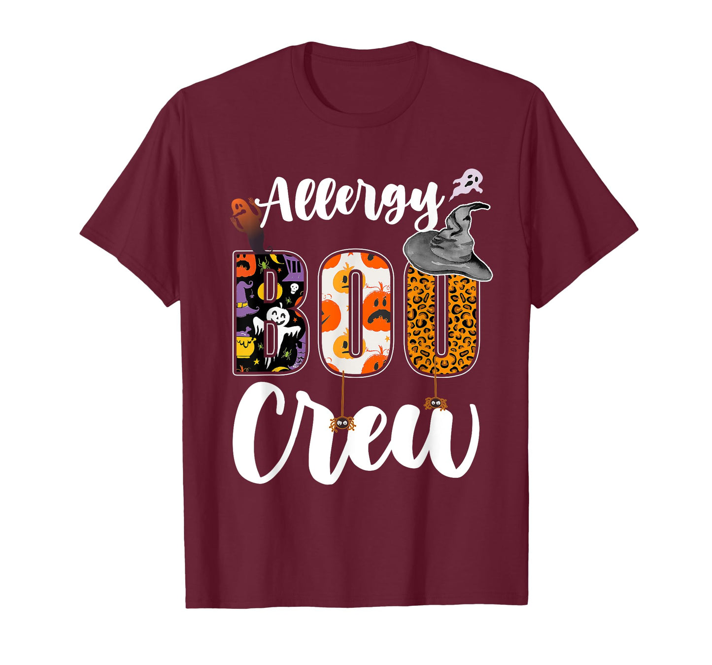 Allergy Boo Crew Halloween Matching Allergist T-Shirt