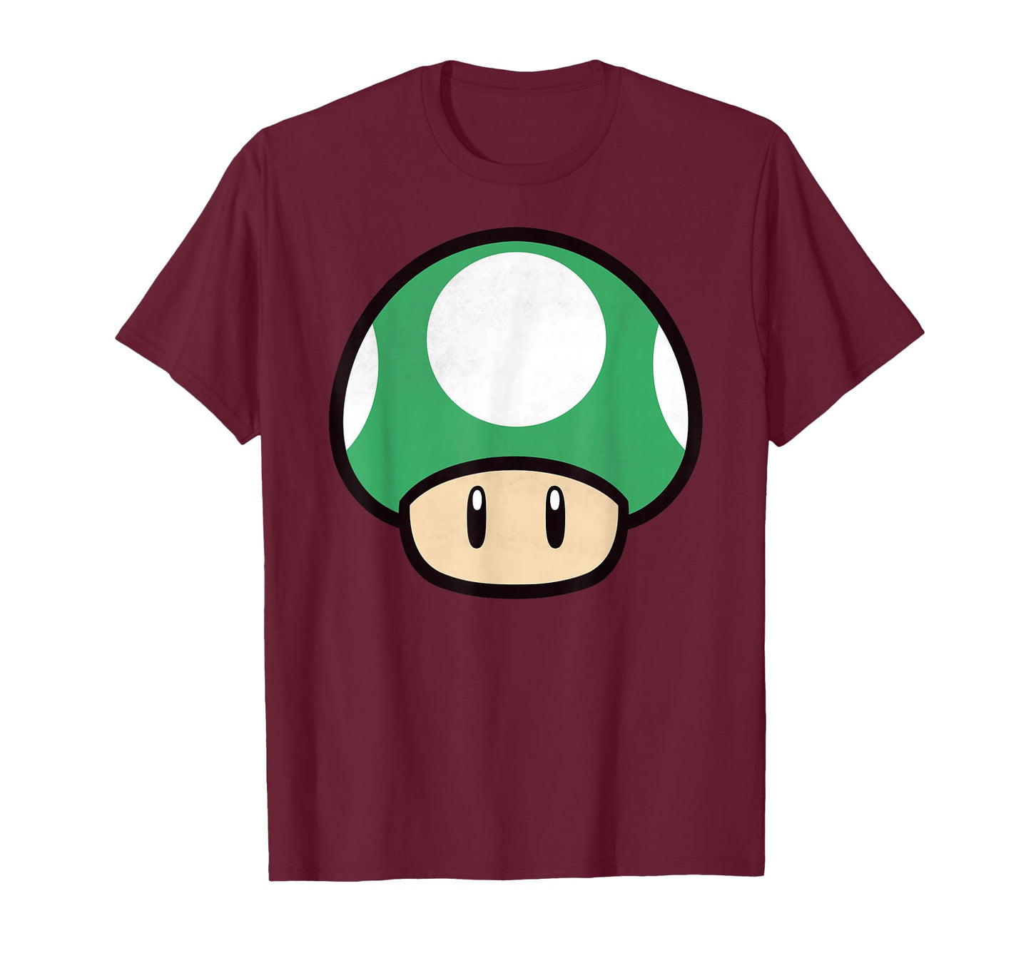 Nintendo Super Mario Big 1-Up Mushroom Graphic T-Shirt T-Shirt