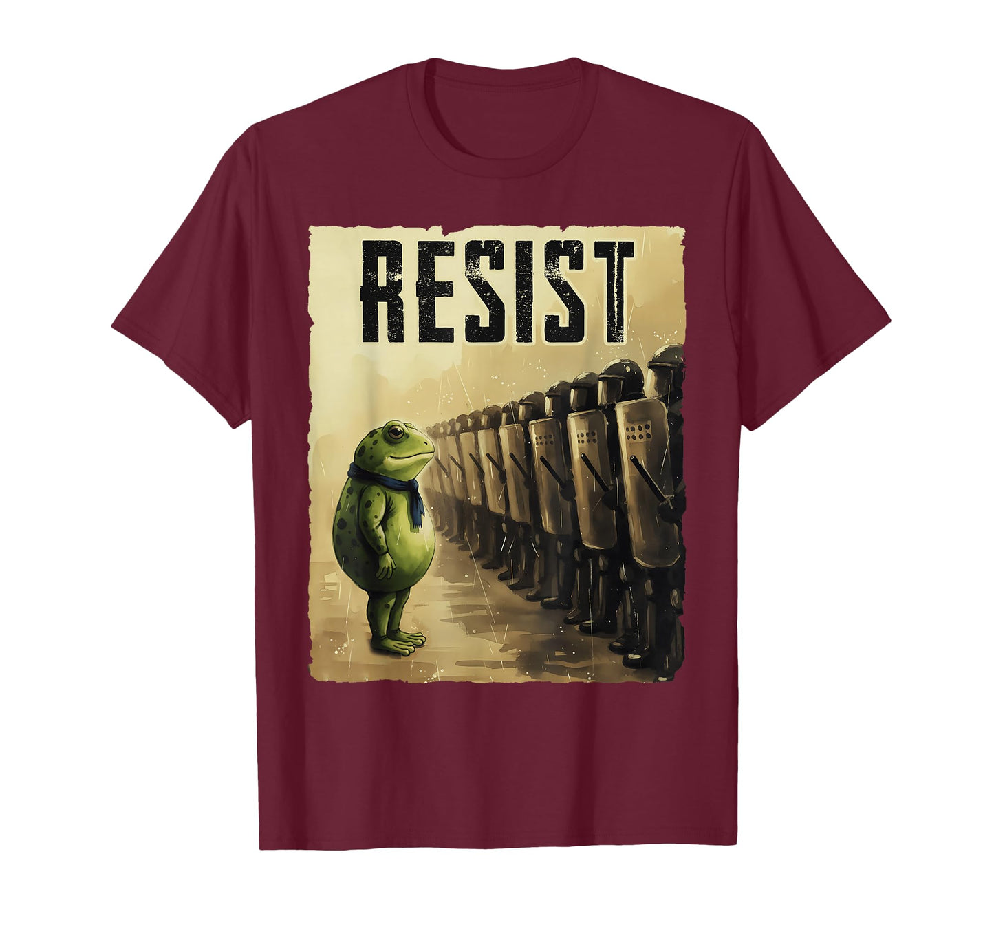 Portland Frog Protest for Men and Women T-Shirt