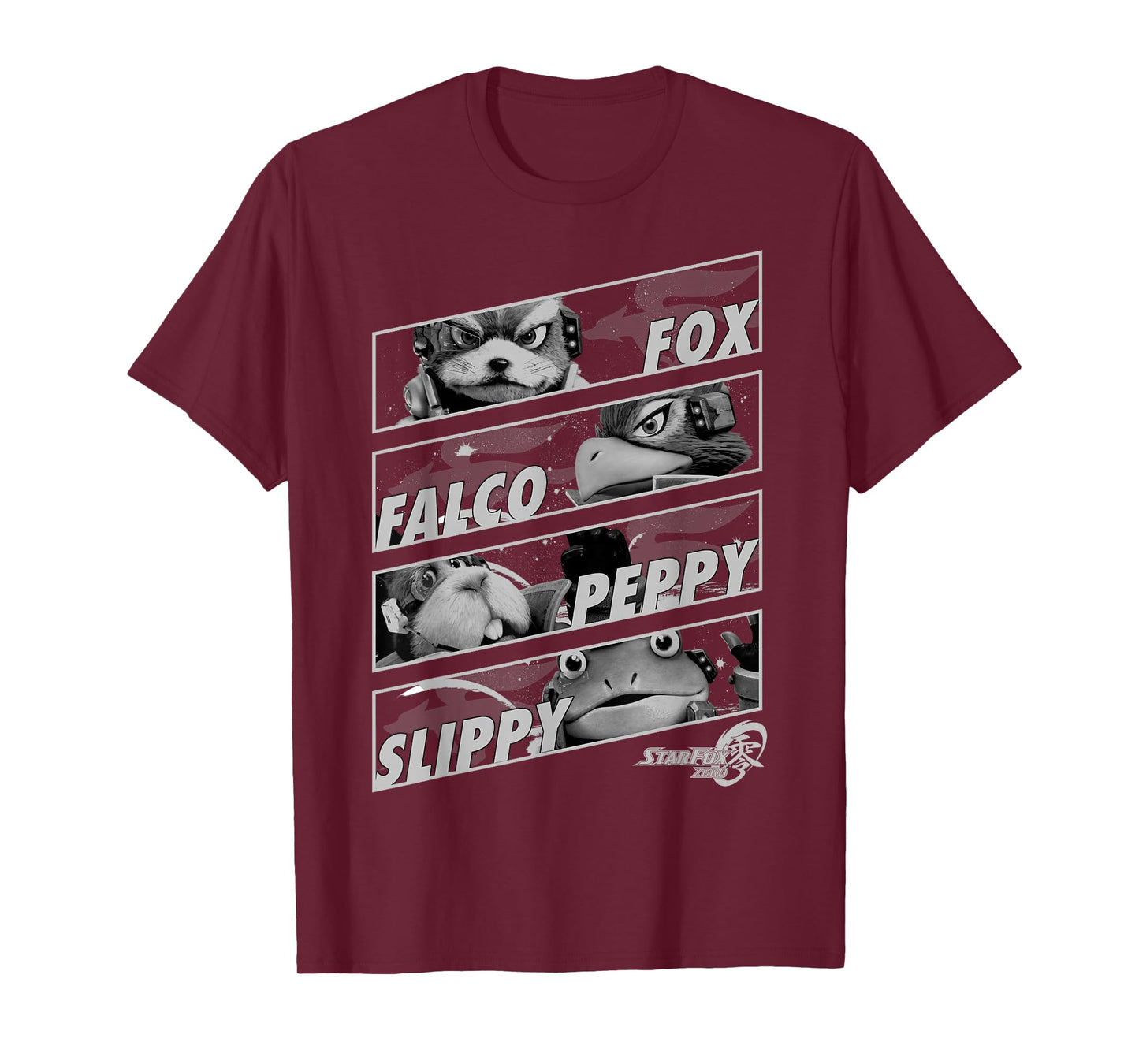 Star Fox Zero Tilted Team Group Shot Graphic T-Shirt T-Shirt