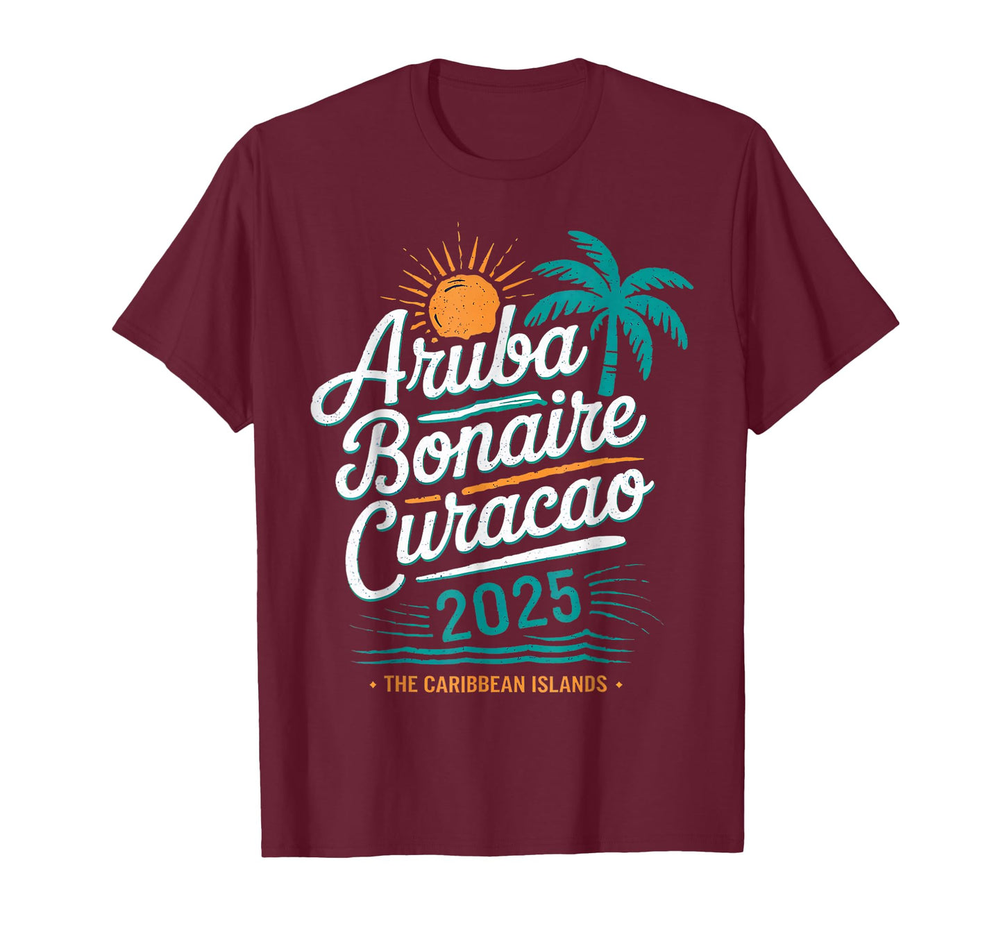 ABC Islands Aruba Bonaire Curaçao Cruise Vacation 2025 T-Shirt