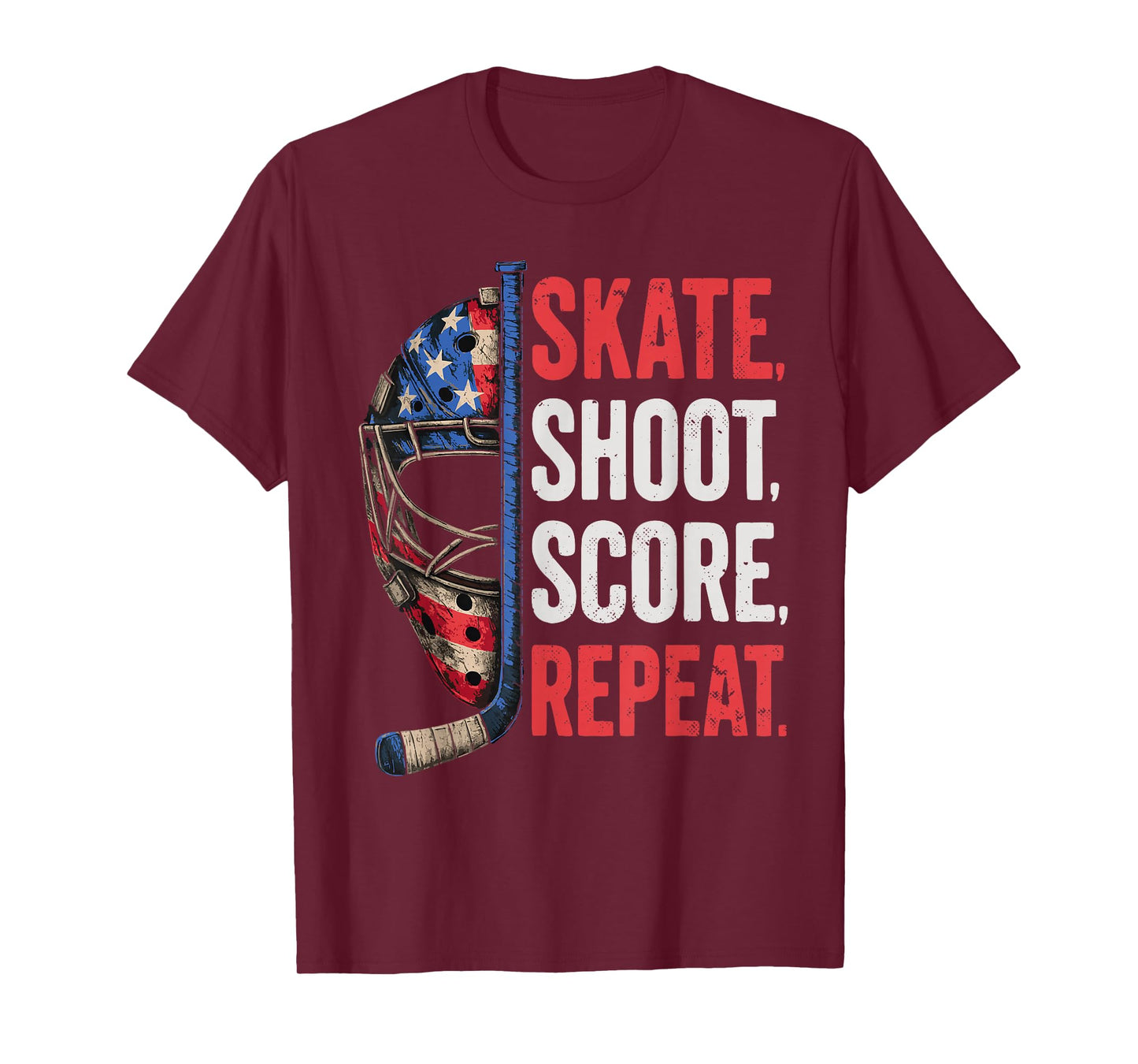 Hockey Shirt Hockey Boy Gifts Stuff Ice Hockey Jersey T-Shirt