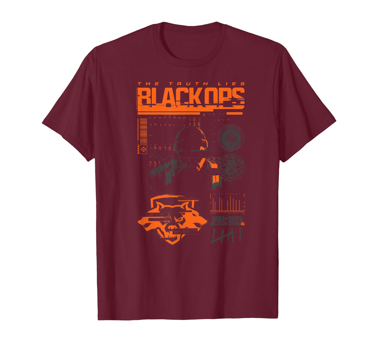 Call of Duty Black Ops 6 Collage Video Game T-Shirt
