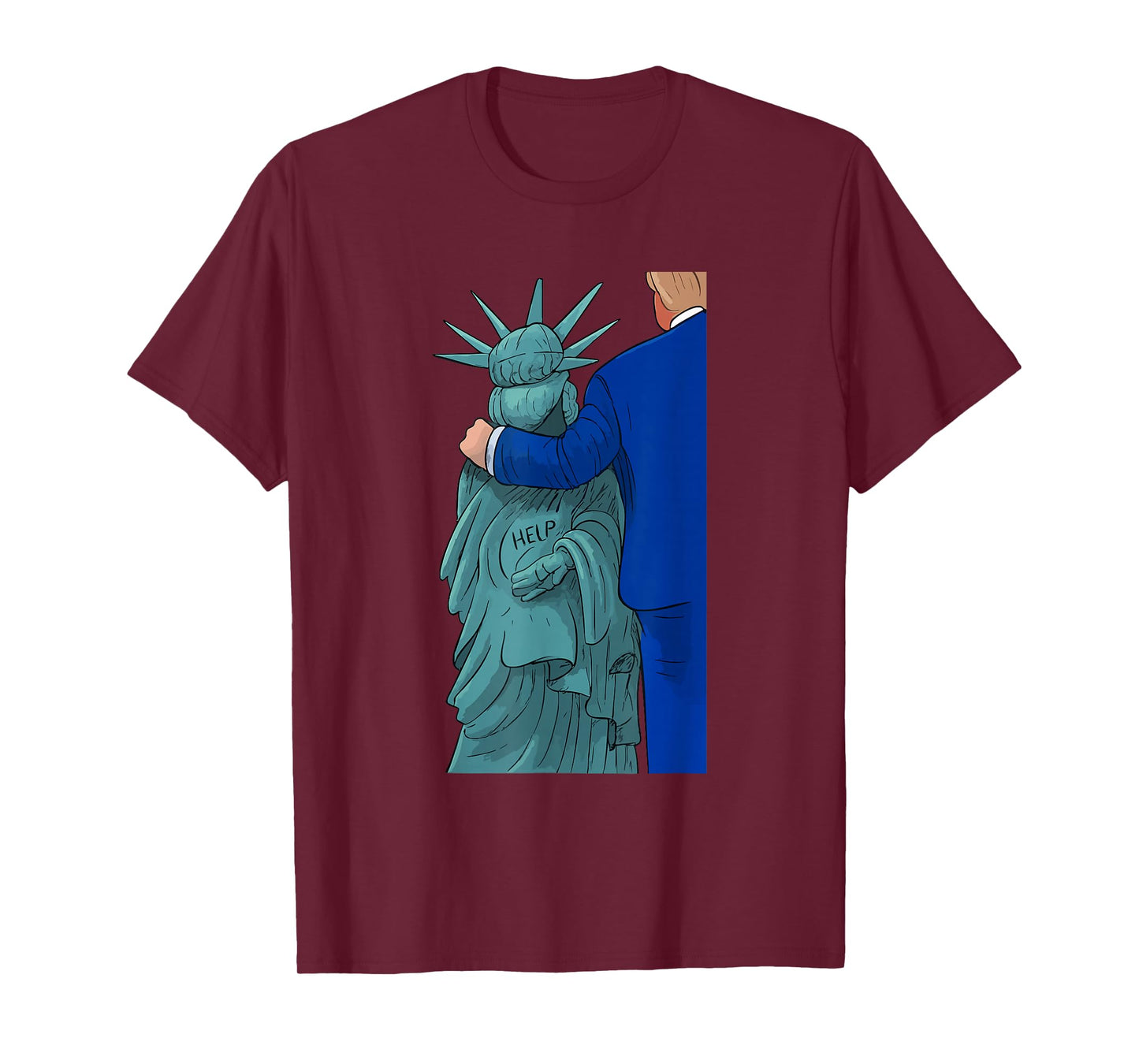 No Kings Statue of Liberty Resist T-Shirt