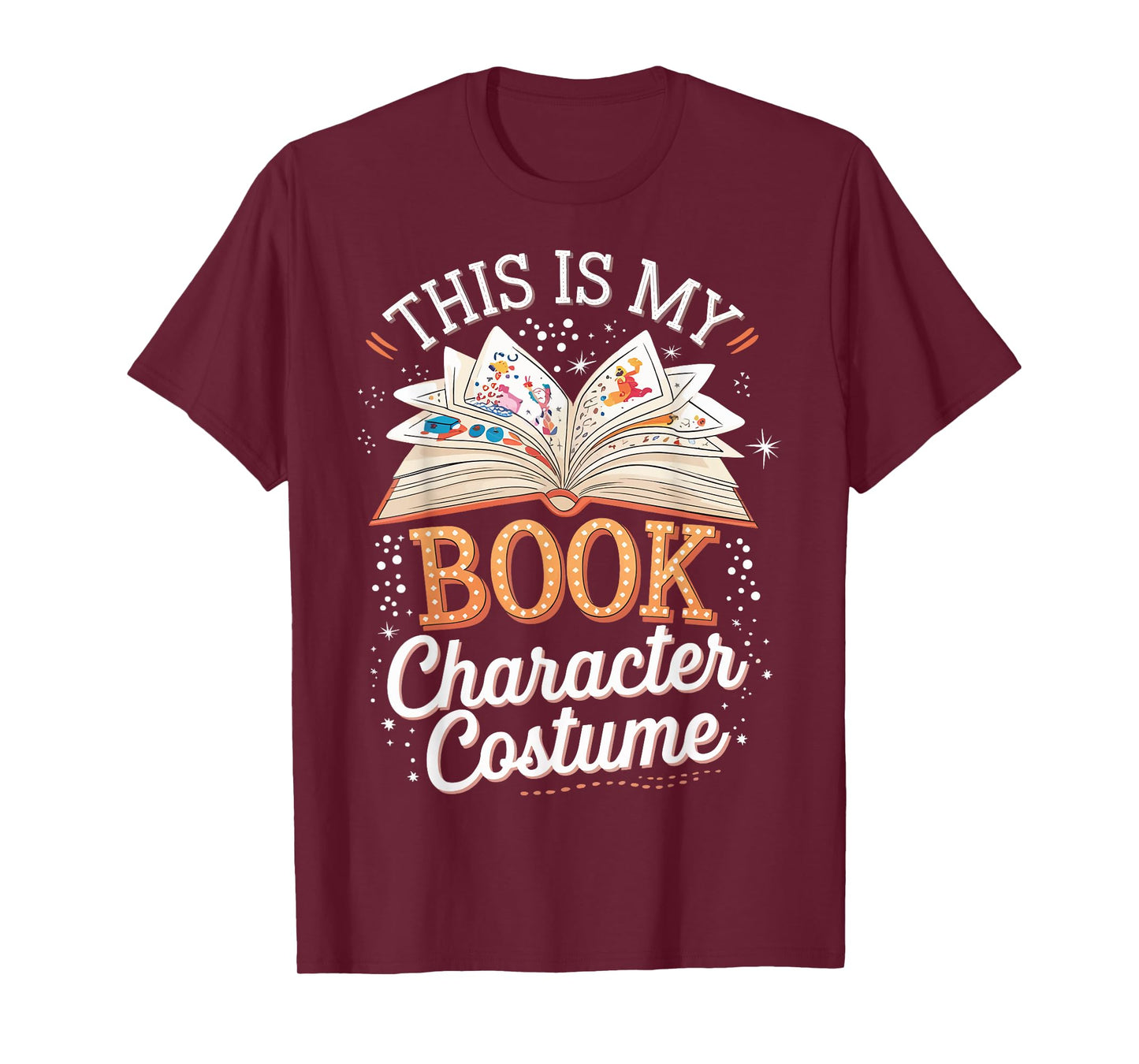 This Is My Book Character Costume T-Shirt