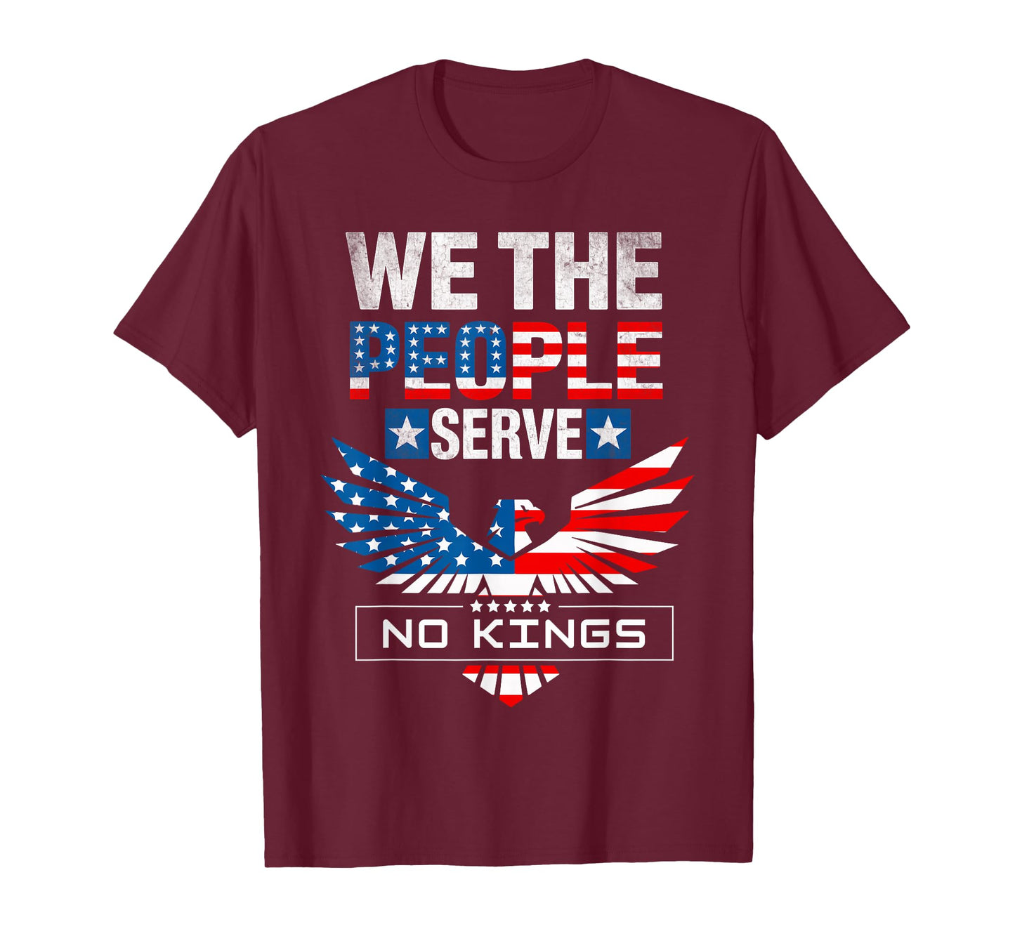 No Kings Freedom Shirt – Patriotic T-Shirt for Men and Women T-Shirt