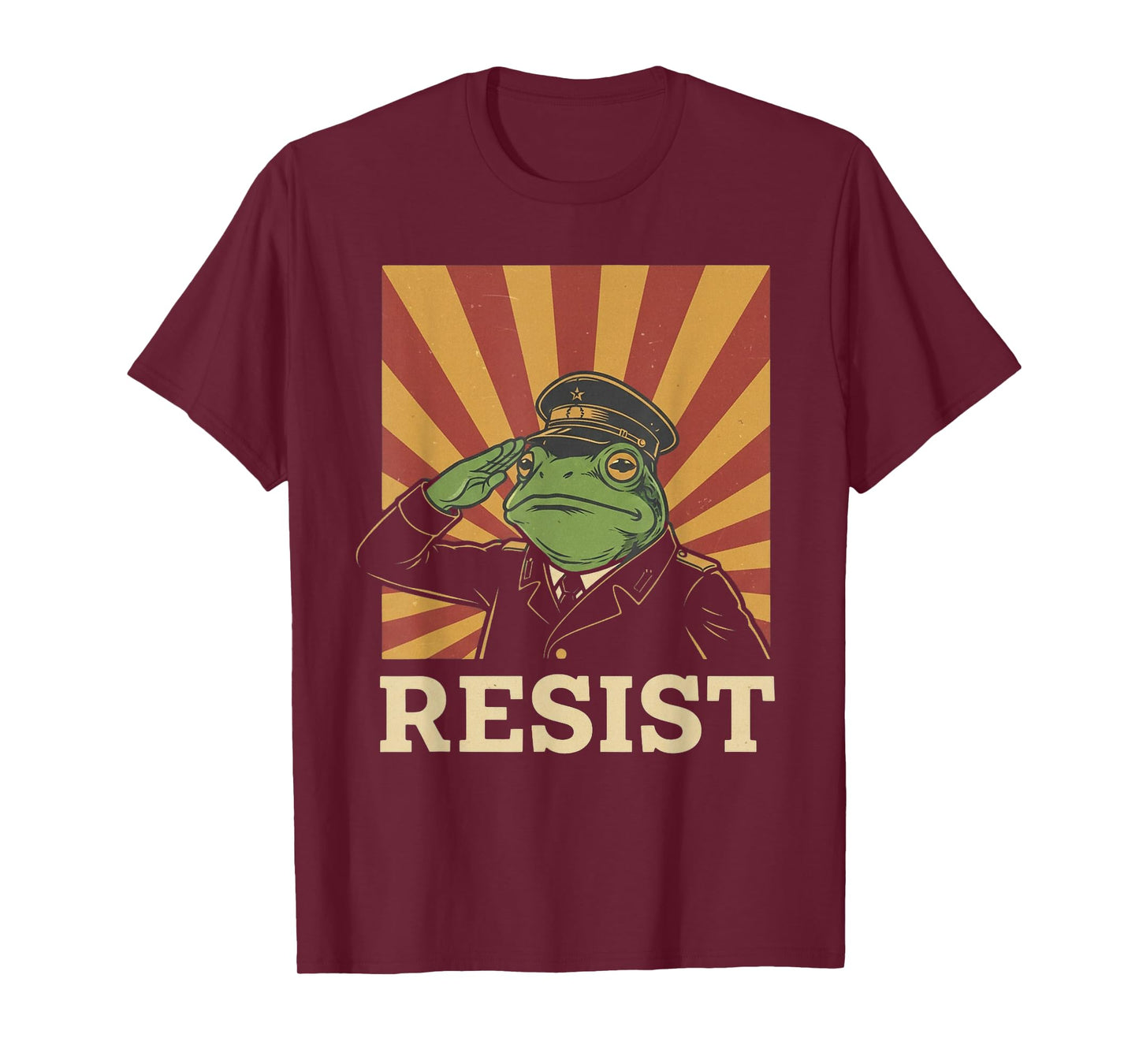 Portland Resist Frog Protest No Kings Day T-Shirt