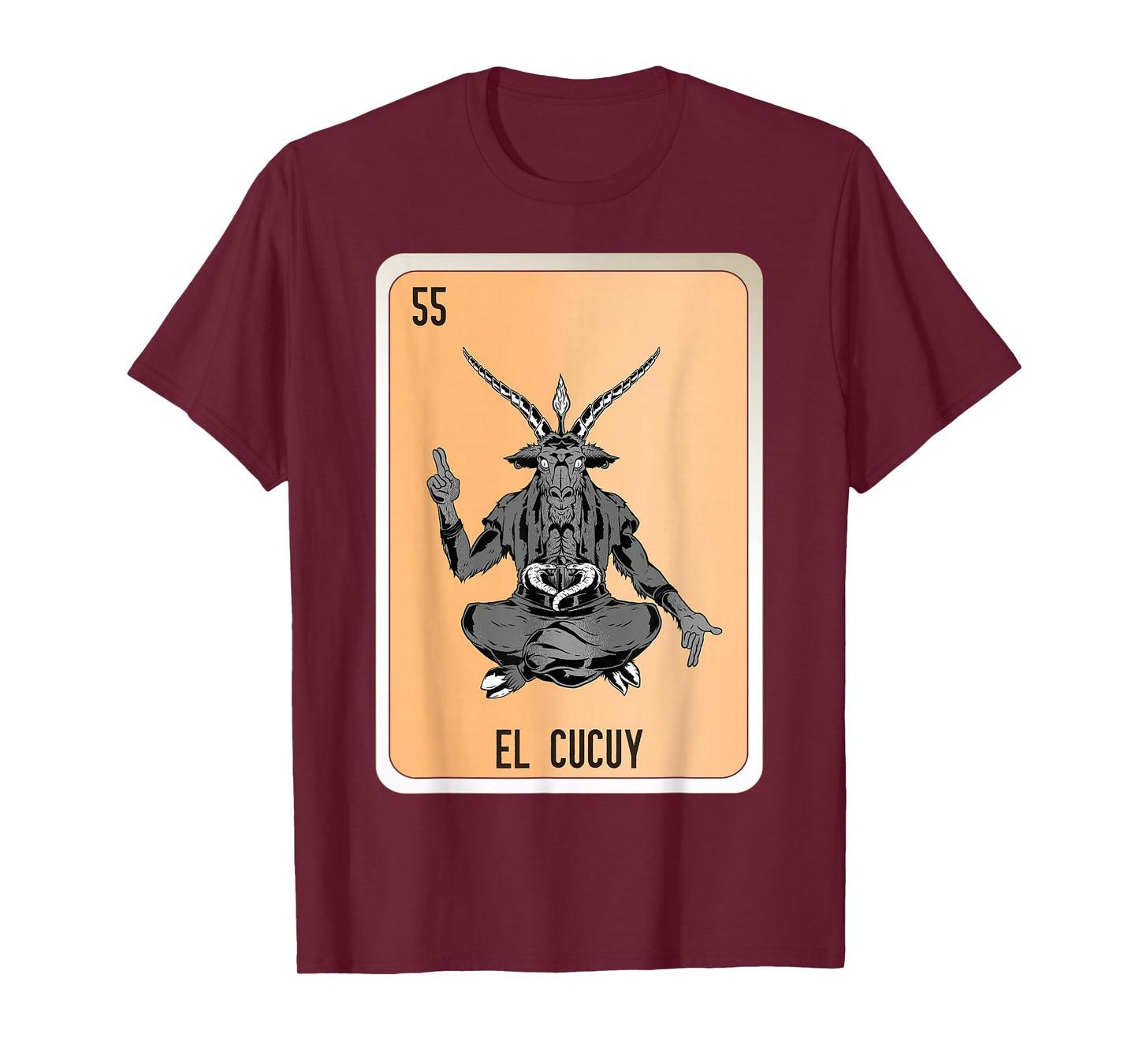 El Cucuy Mexican Slang Chicano Bingo Cards T-Shirt
