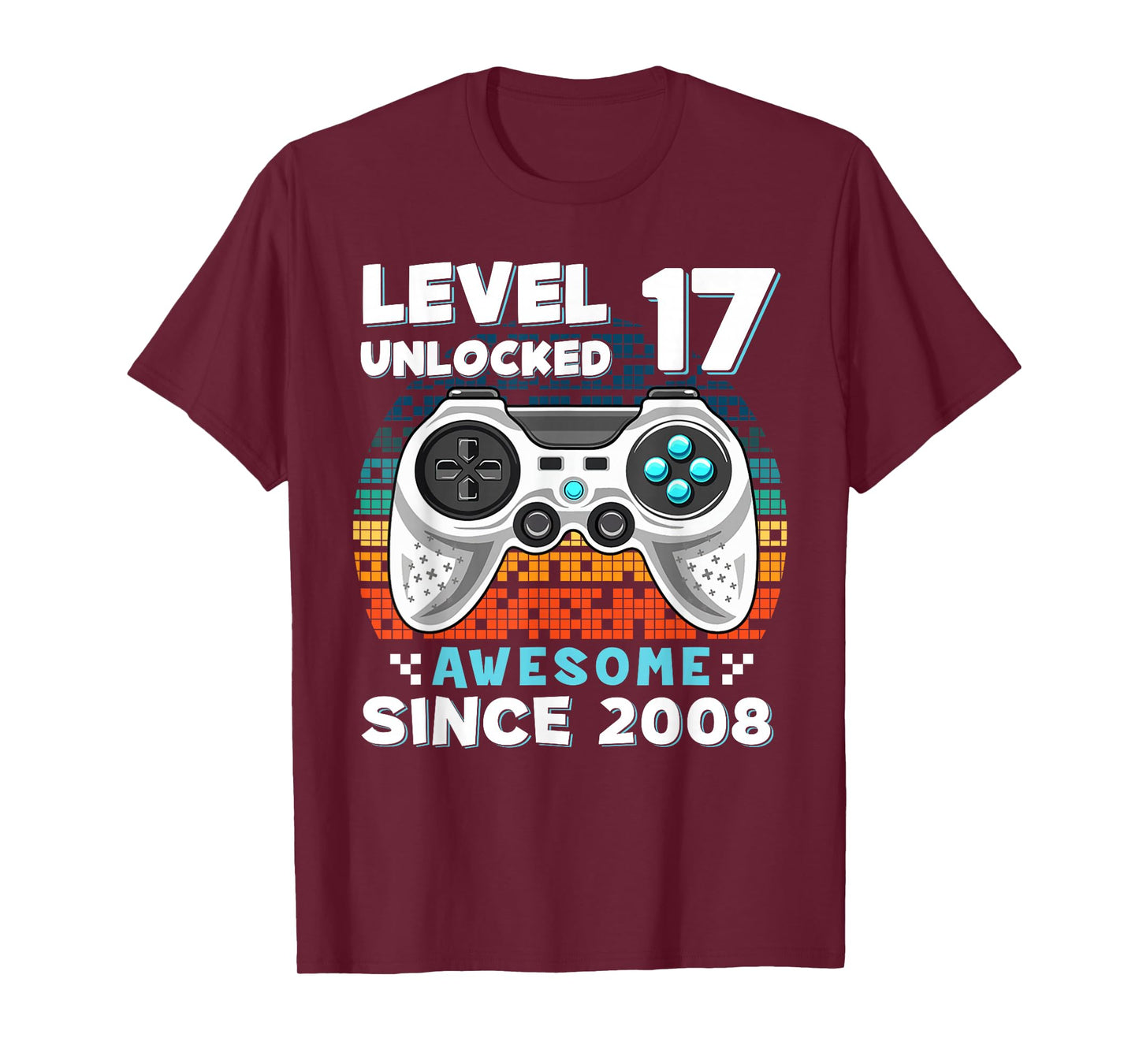 17th Birthday T-Shirt For Boys 17 Years Birthday Gifts T-Shirt