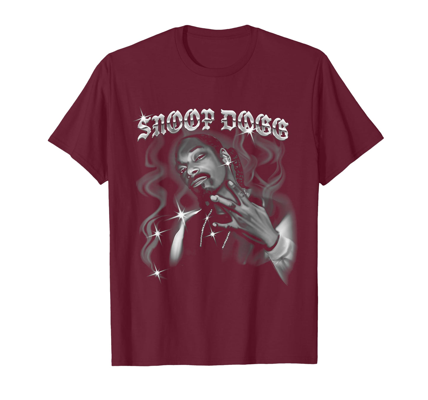 Official Snoop Dogg Airbrush Photo T-Shirt