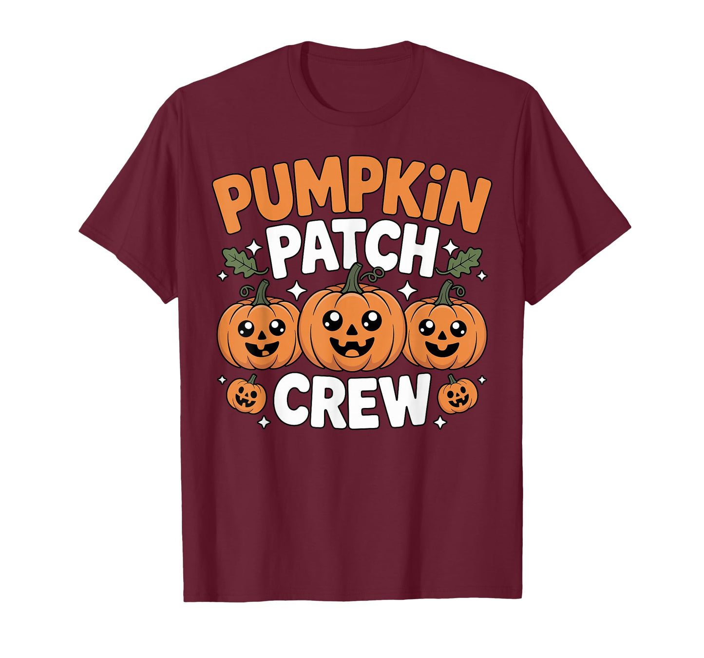 Pumpkin Patch Crew Matching Family Fall Autumn T-Shirt
