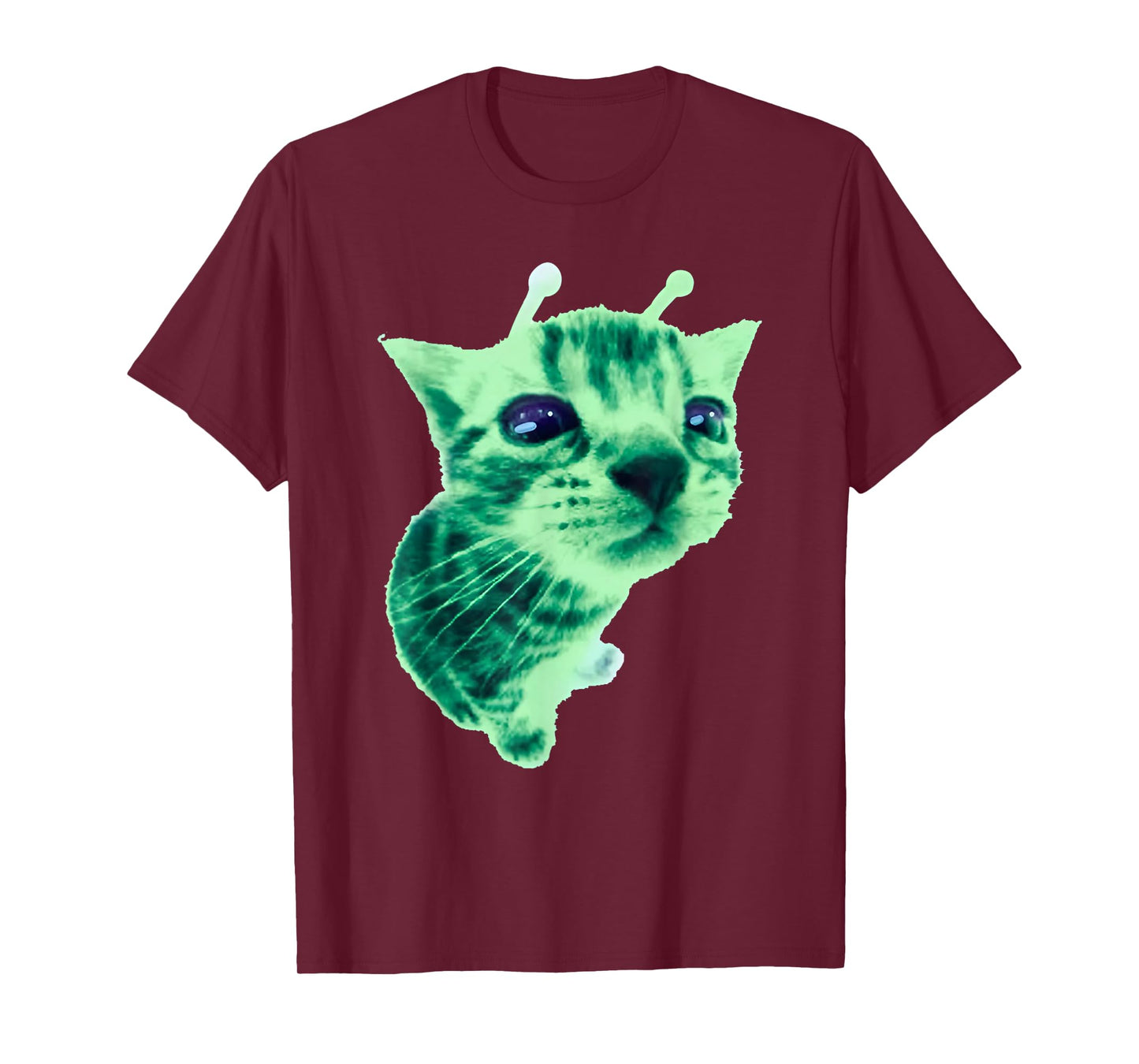 Gnarp Cat Silly Alien Cat Meme Brainrot Meme Funny Silly Cat T-Shirt