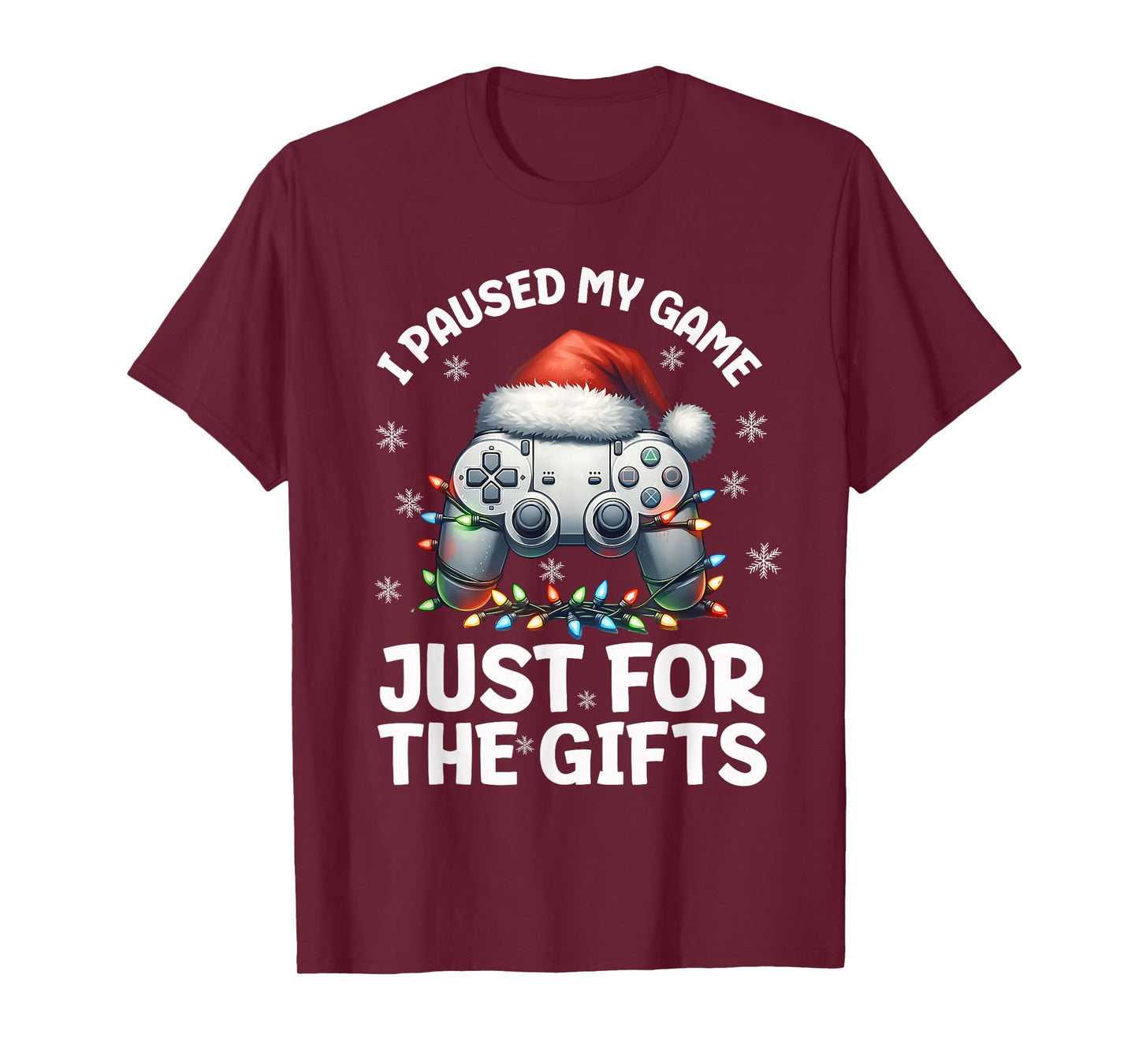 Gamer Christmas Gaming Xmas Video Games Boys Christmas PJ T-Shirt