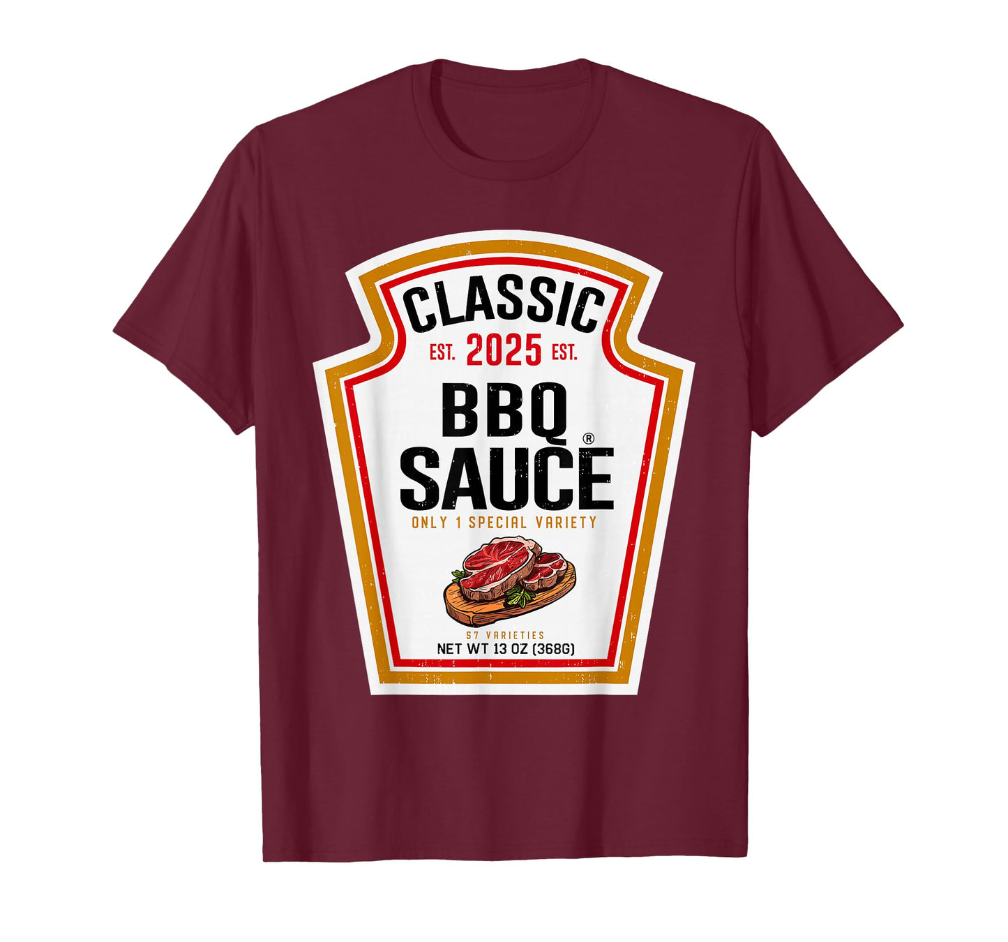 BBQ Sauce Condiment DIY Halloween Costume Matching Group T-Shirt