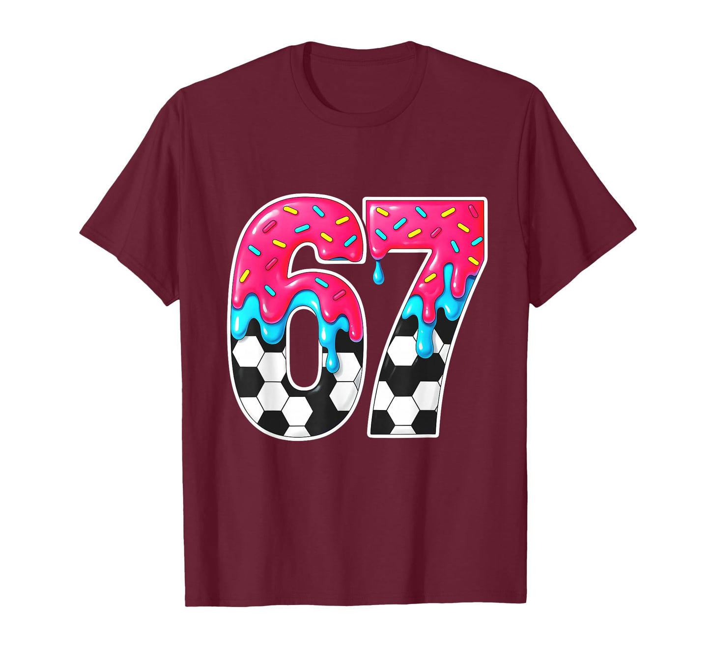 Six Seven Soccer Drip T-Shirt