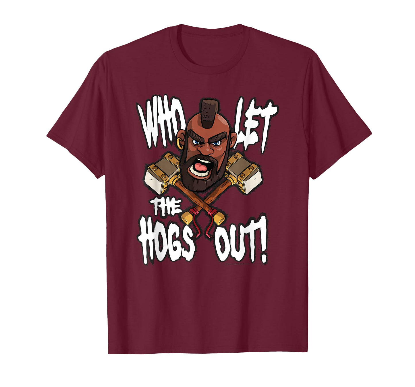 Clash of Clans Who Let The Hogs Out! Hog Rider T-Shirt