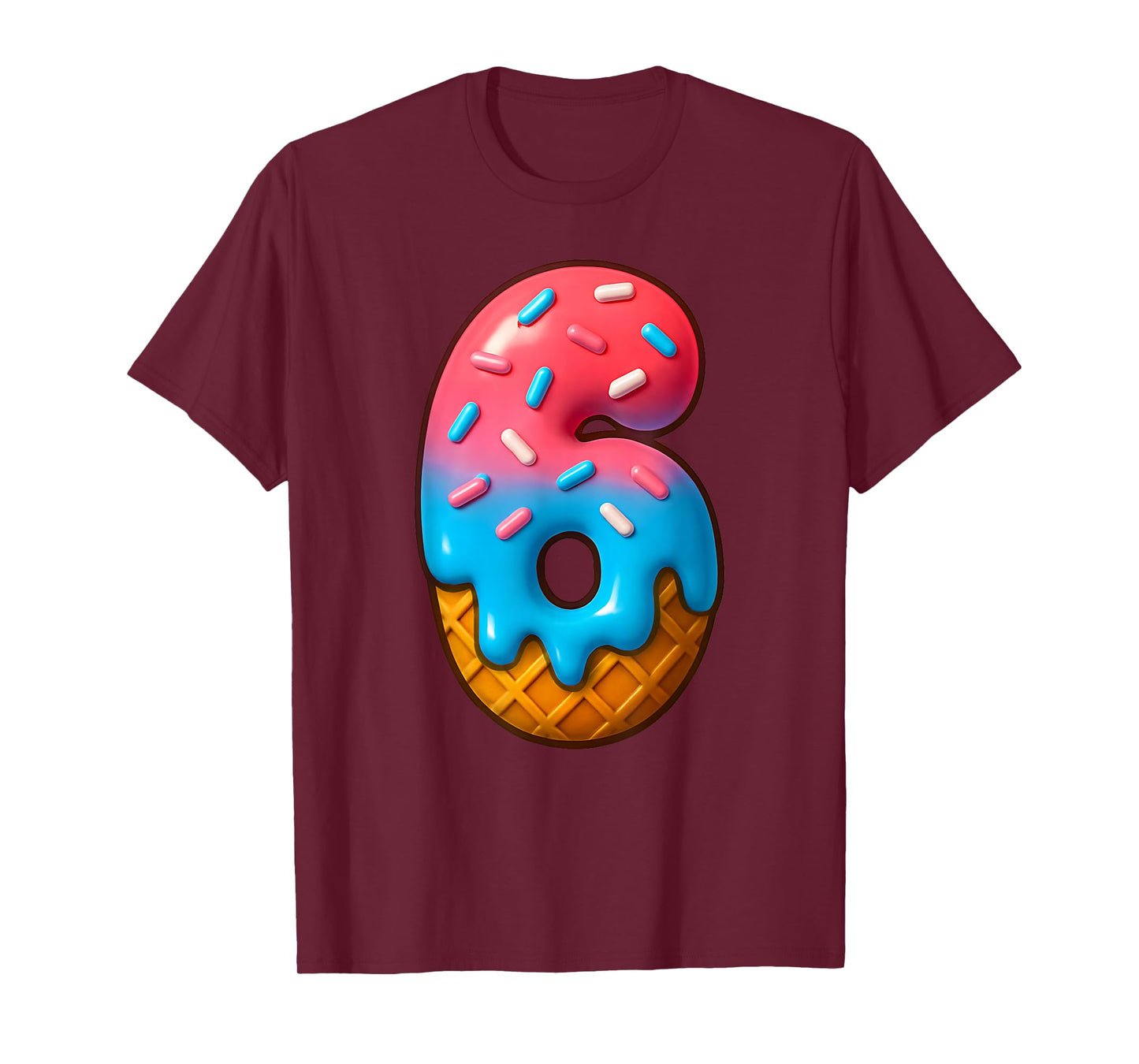 67 Meme Matching Couple Halloween Costume Ice Cream 6 Six T-Shirt