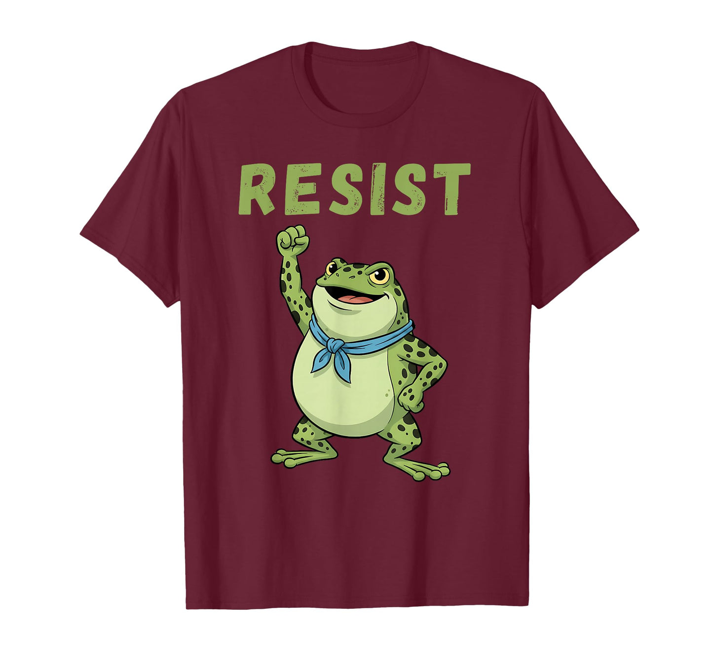 Portland Resist Frog Peaceful Resistance Frog Protest 2025 T-Shirt