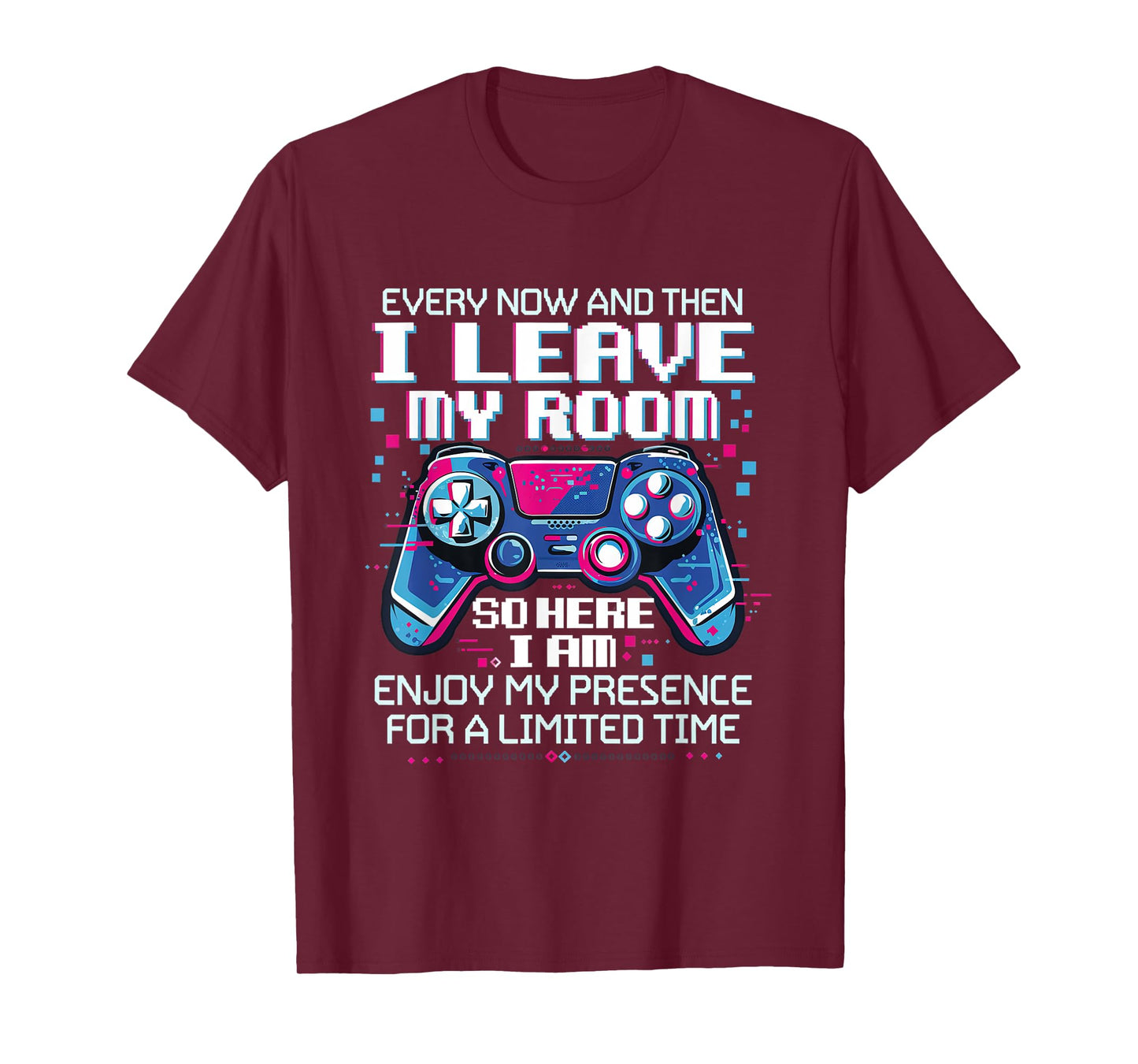 Funny Gamer For Teen Boys Men Video Games Gaming T-Shirt