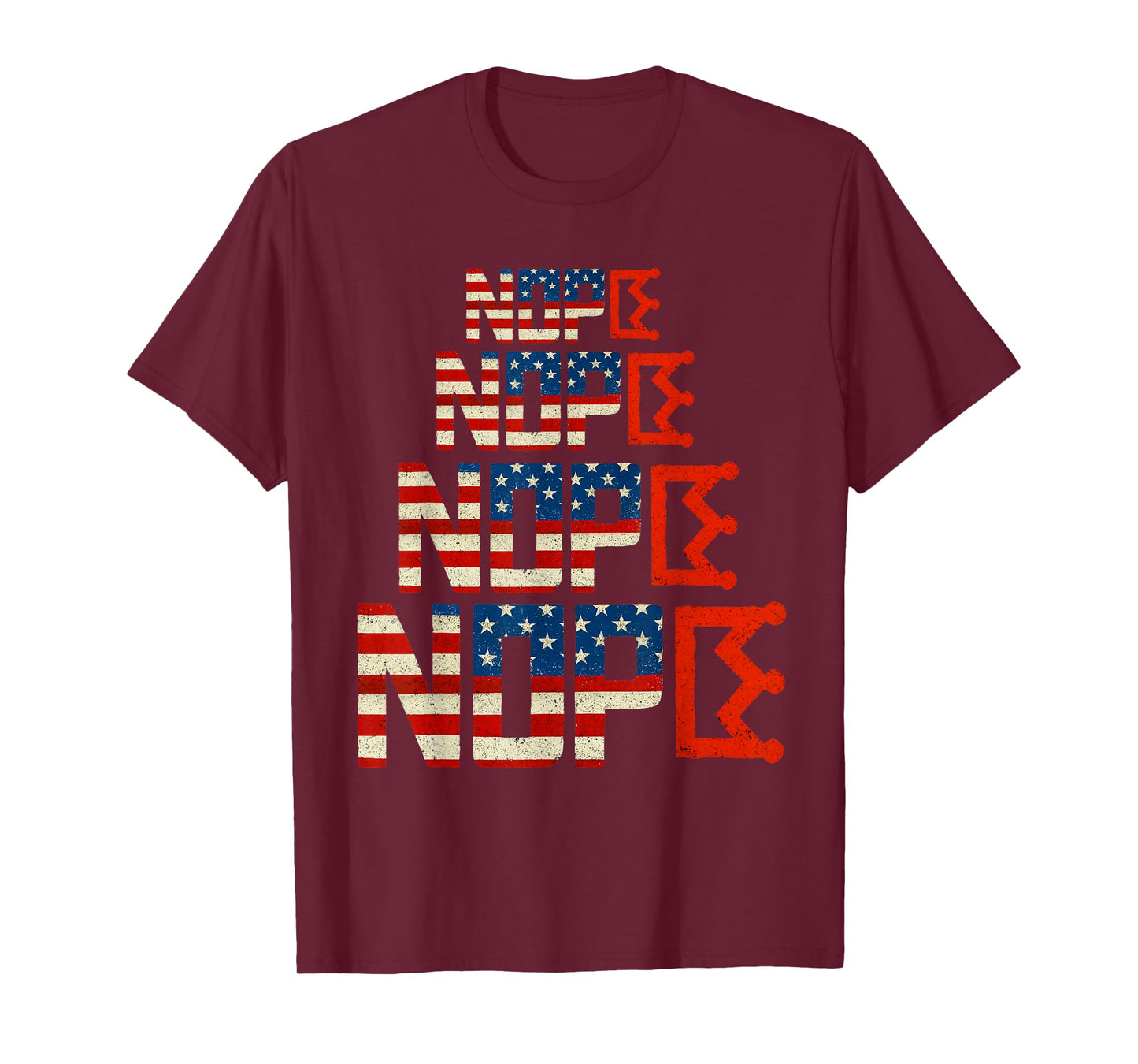 No Kings Vertical Protest Message - Freedom Theme T-Shirt
