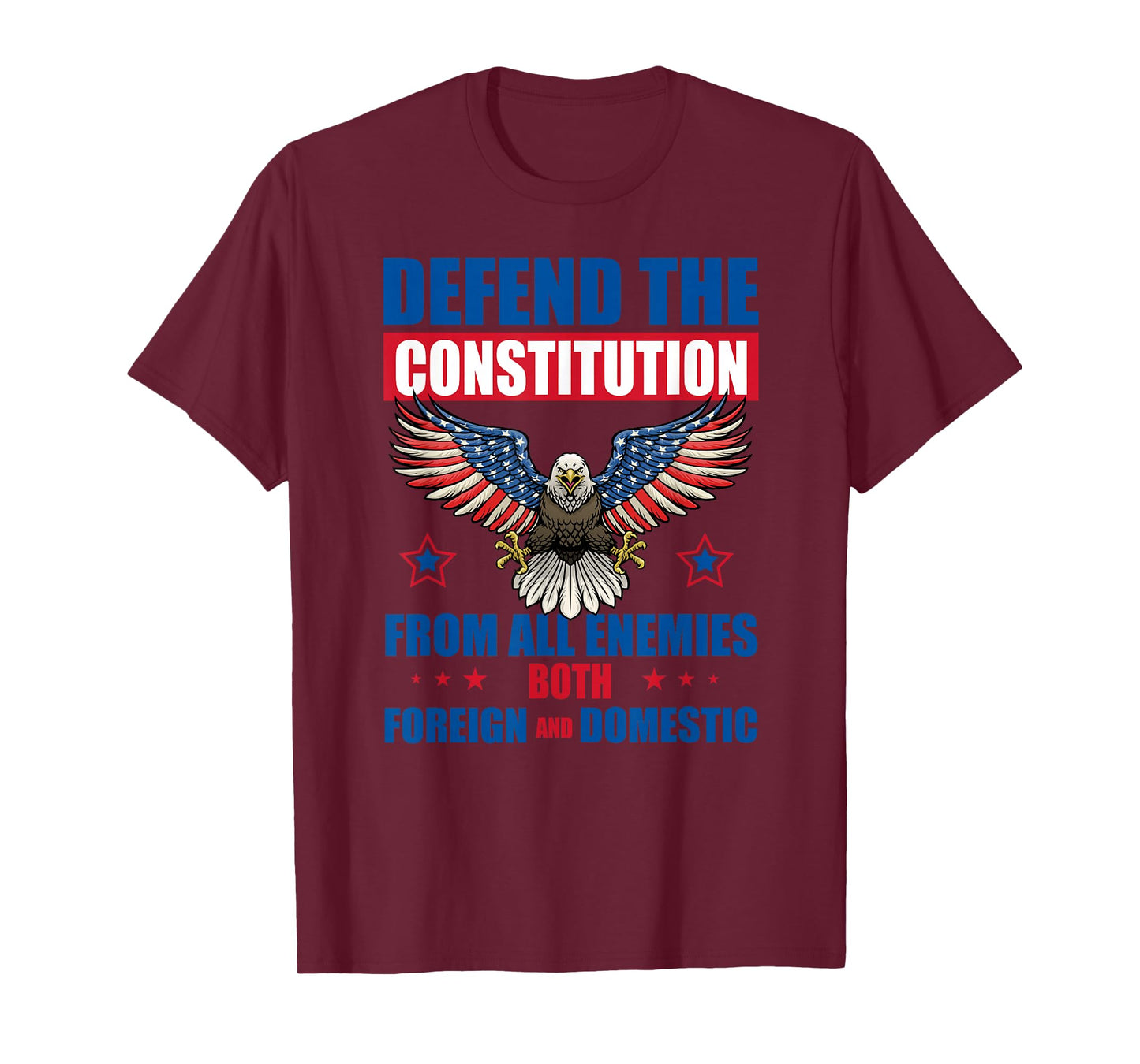 Defend The Constitution Resist Protest No Kings in America T-Shirt