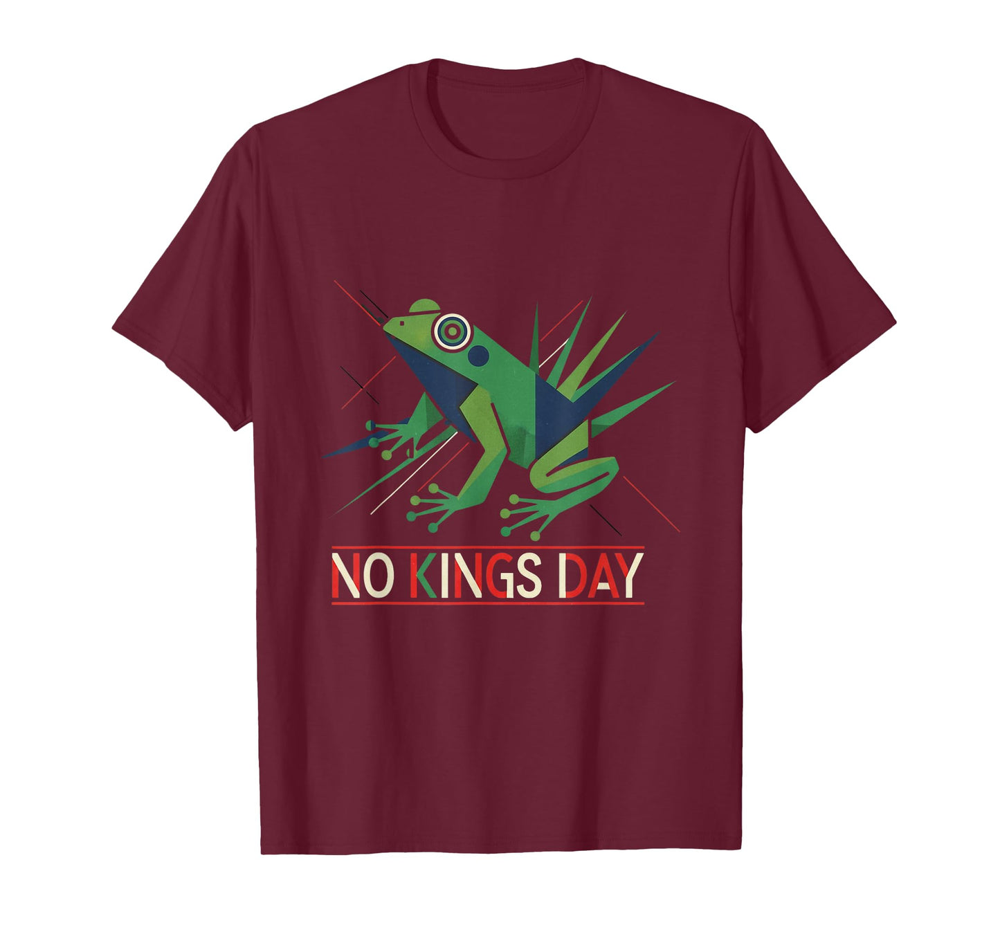 No Kings Day Portland Shirt Minimalist Frog Protest T-Shirt