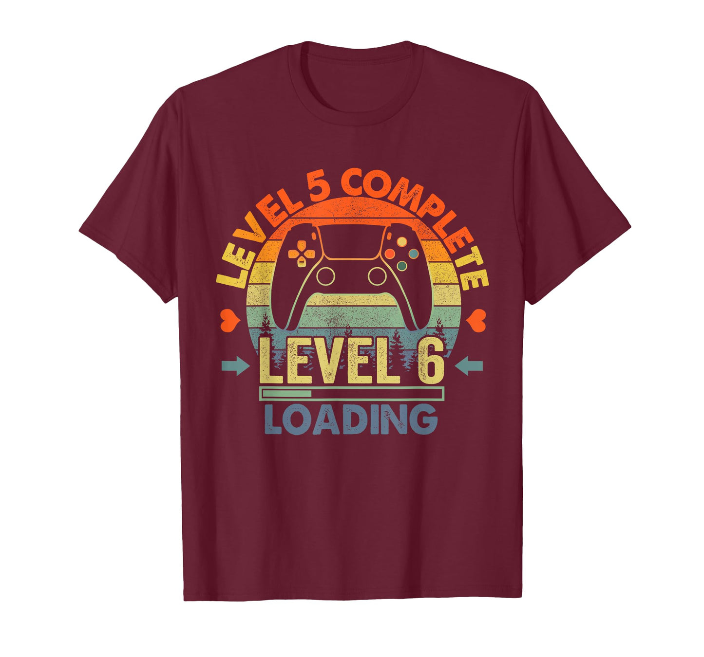 Level 5 Complete 5 Anniversary Gift 5th Wedding Anniversary T-Shirt