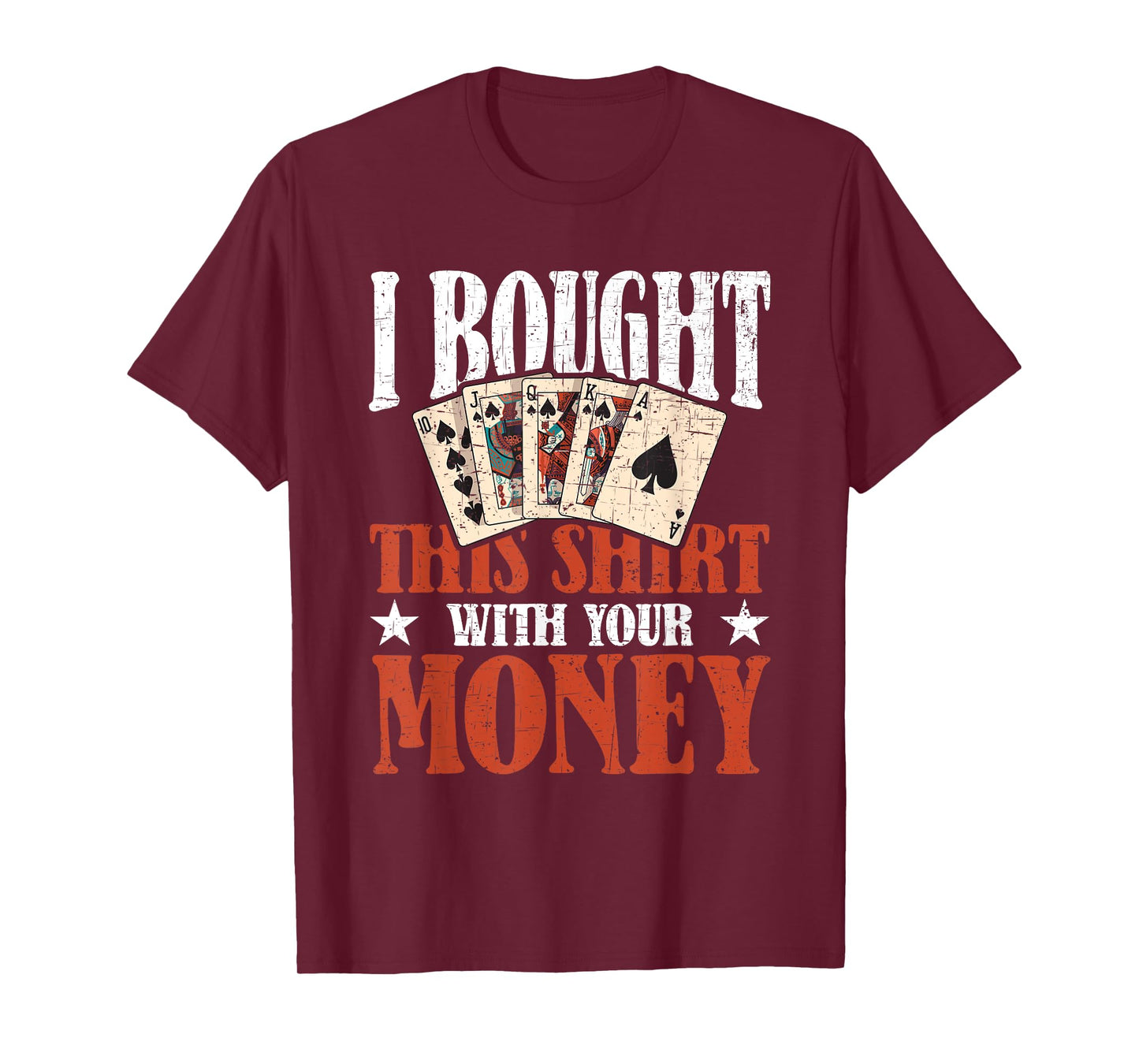 Funny Casino Poker Outfit - Poker T-Shirt