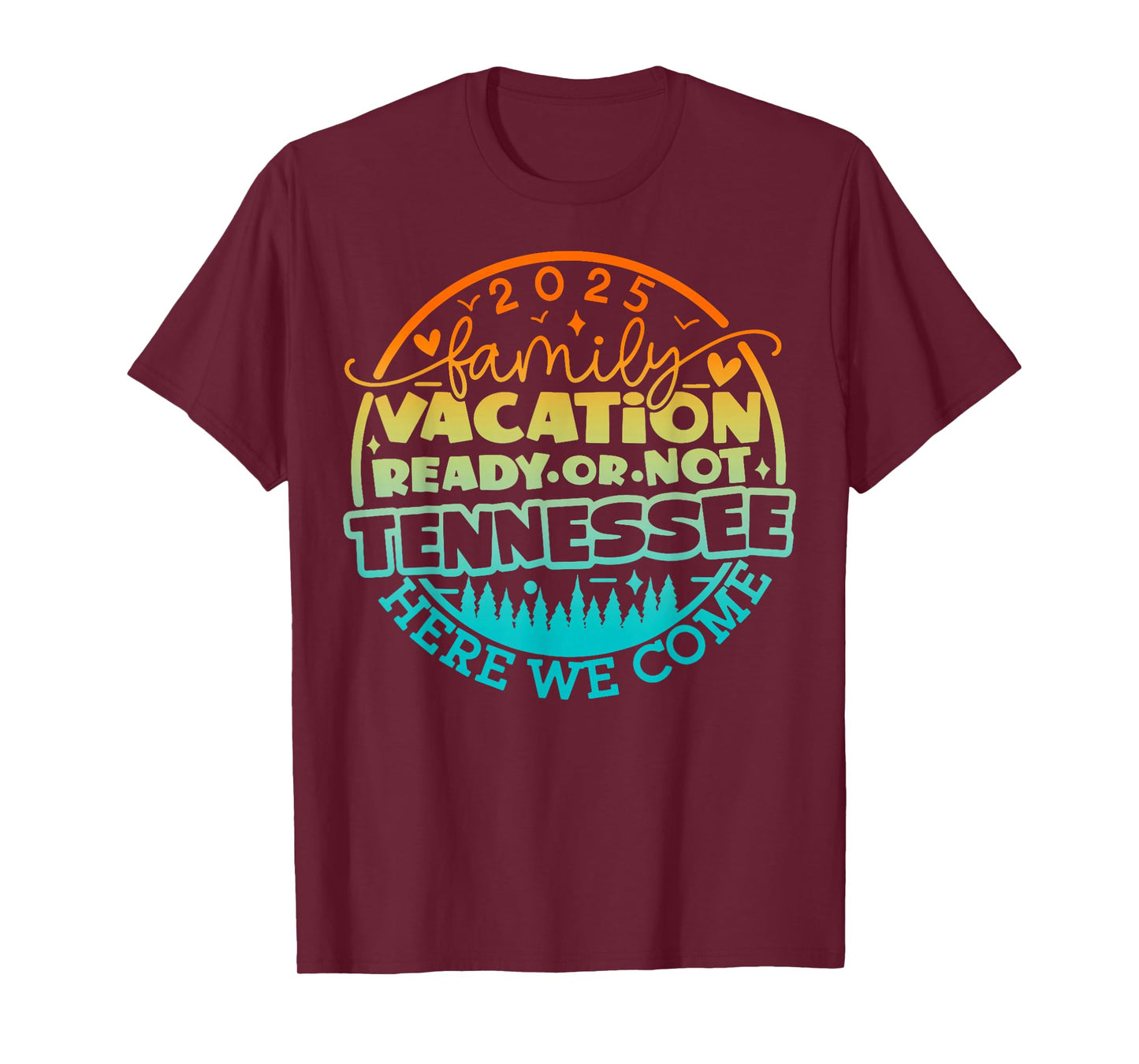 Tennessee Family Vacation Road Trip 2025 Mountain Gatlinburg T-Shirt