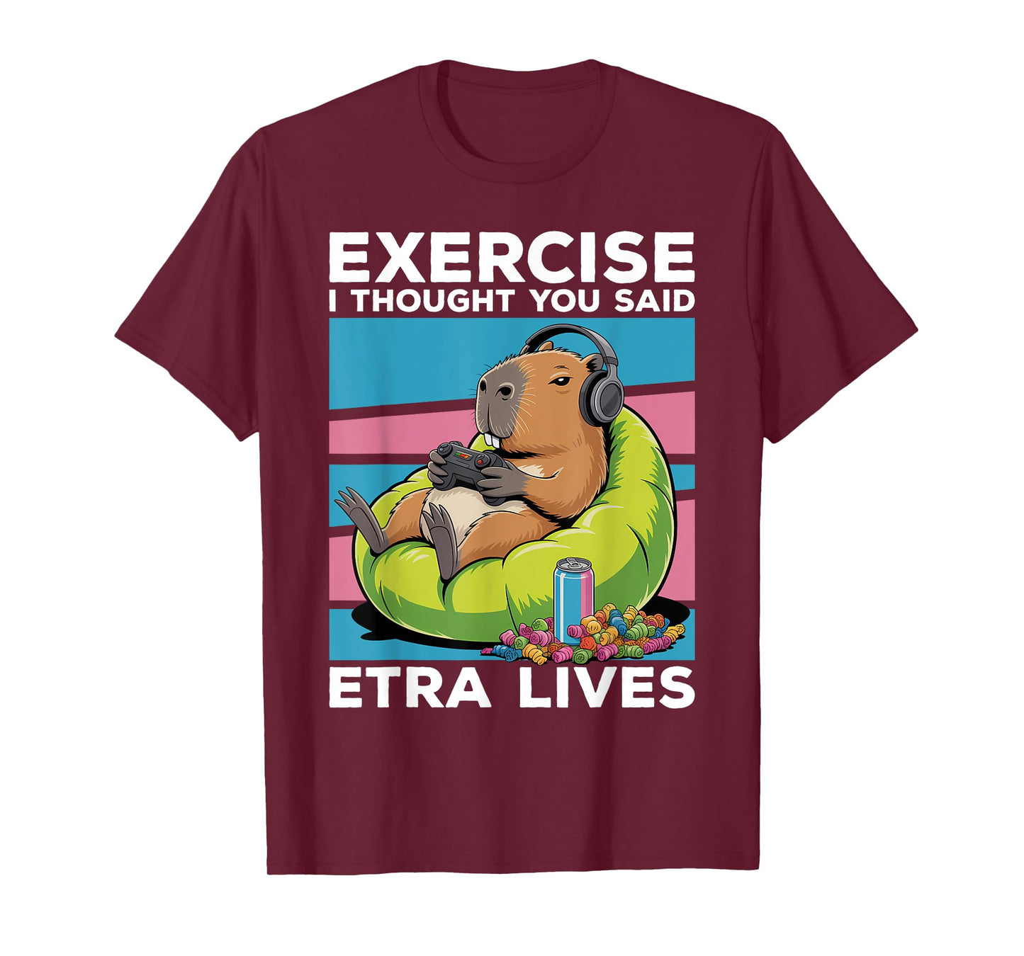 Gaming Capybara Gamer T-Shirt