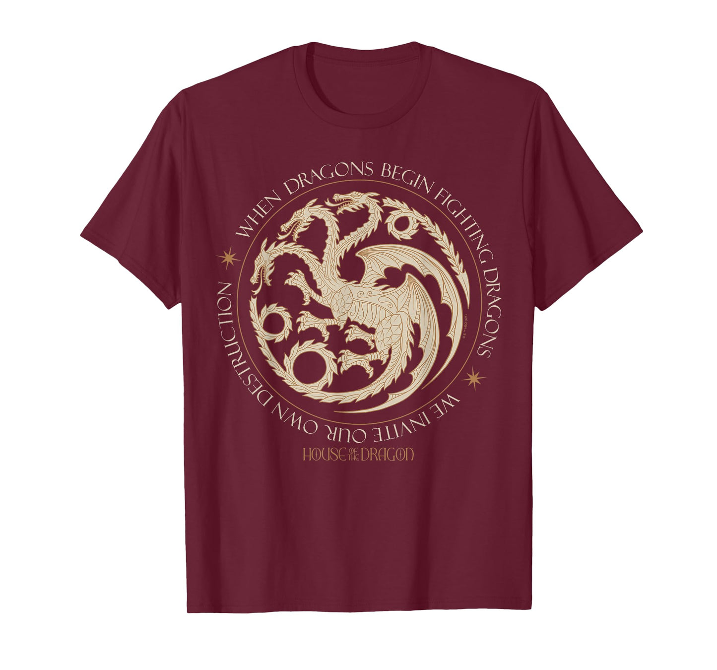 House Of The Dragon - When Dragons Begin Fighting T-Shirt
