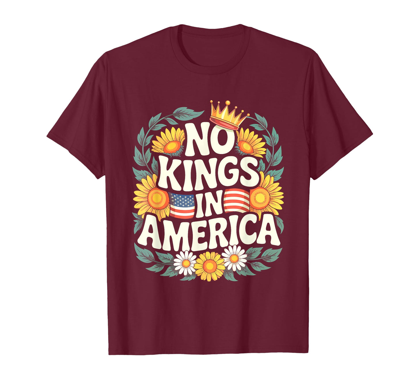 No Kings In America T-Shirt