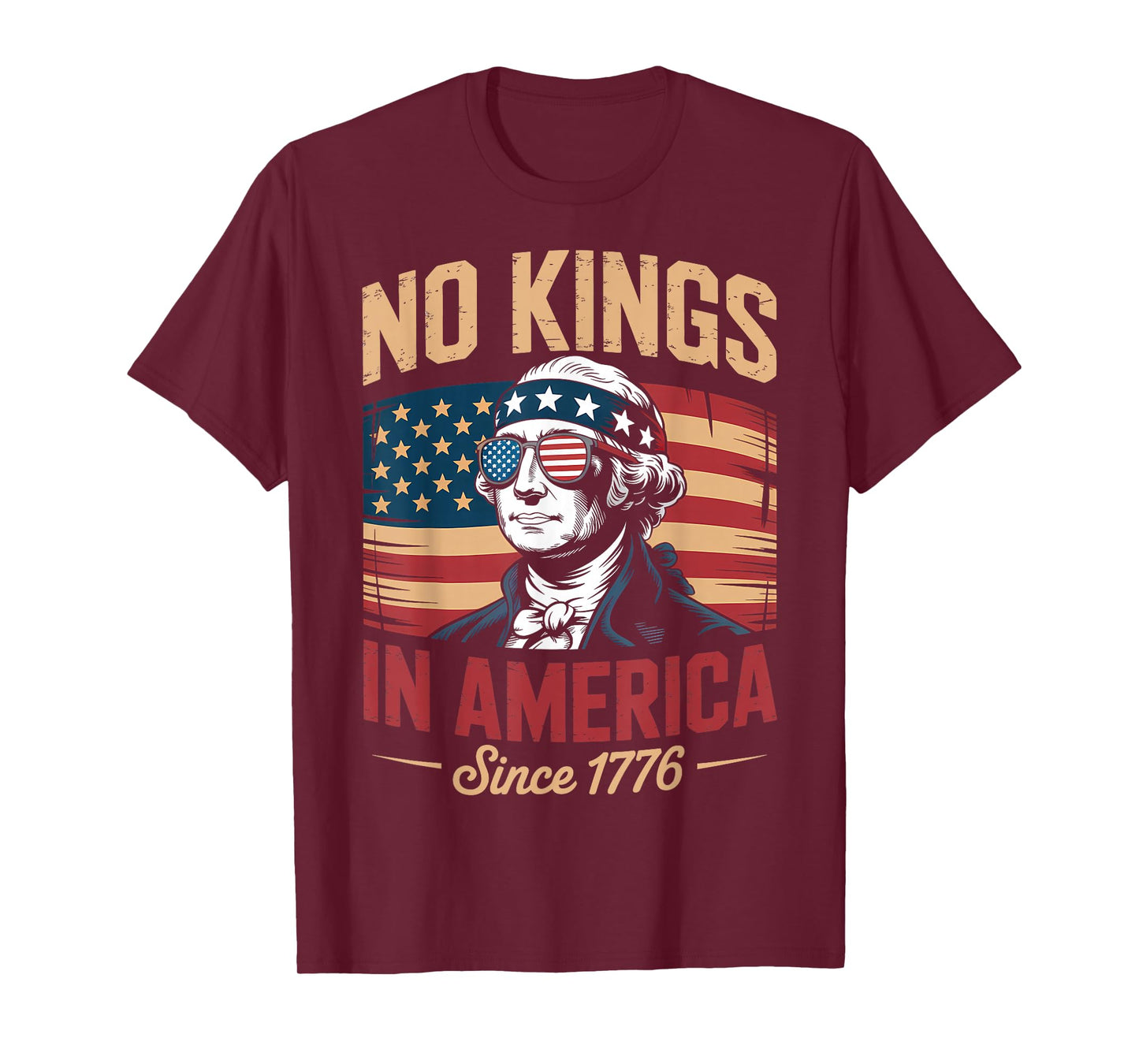 No Kings in America Since 1776 T-Shirt