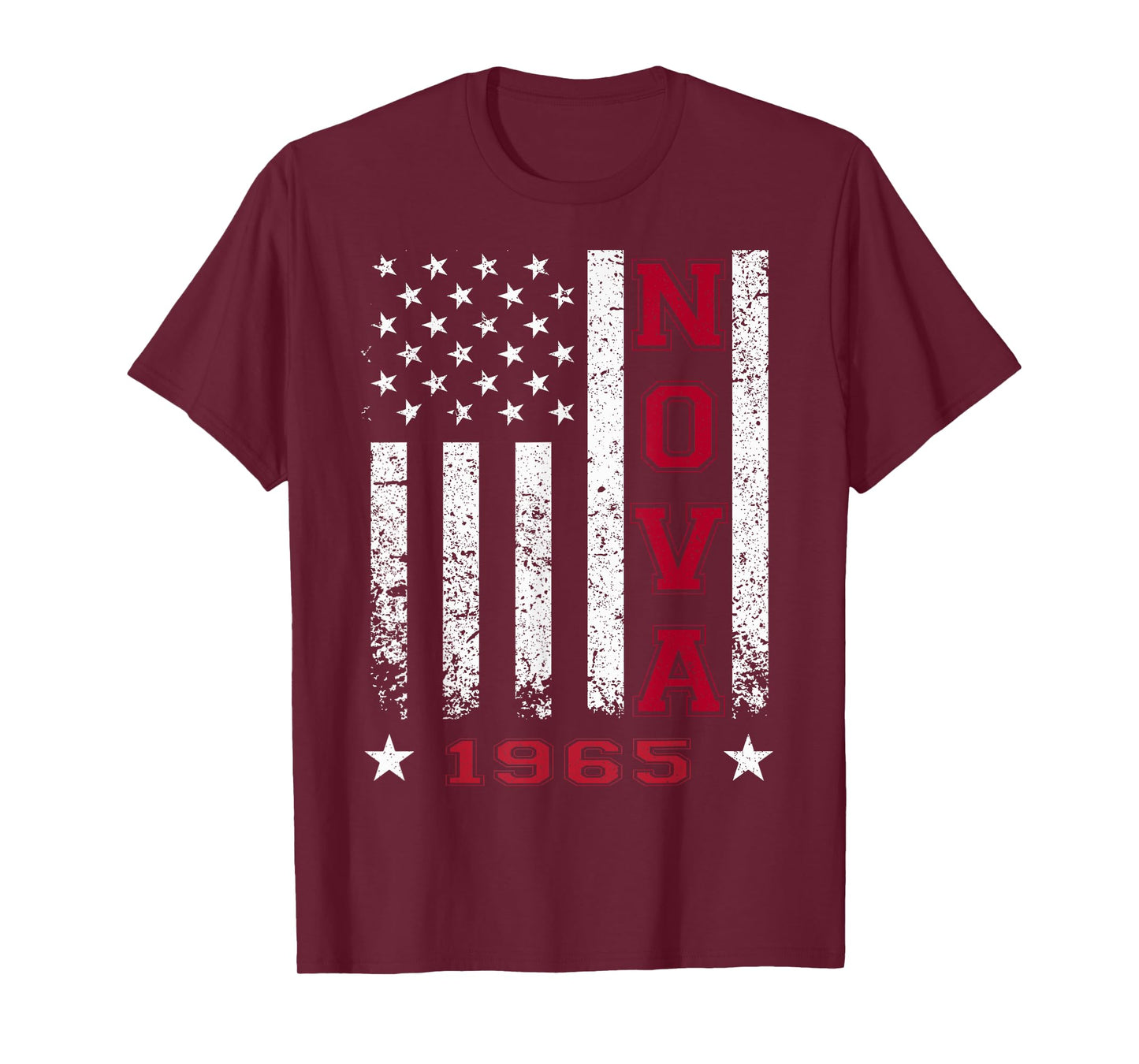 Jersey Style Nova 65 1965 Classic Old School Muscle Car T-Shirt