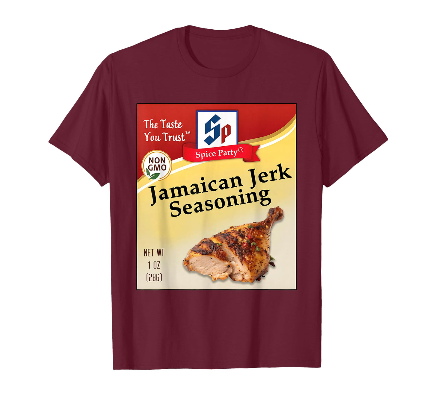 Jamaican Jerk Seasoning Condiment Holiday Spice Costumes T-Shirt