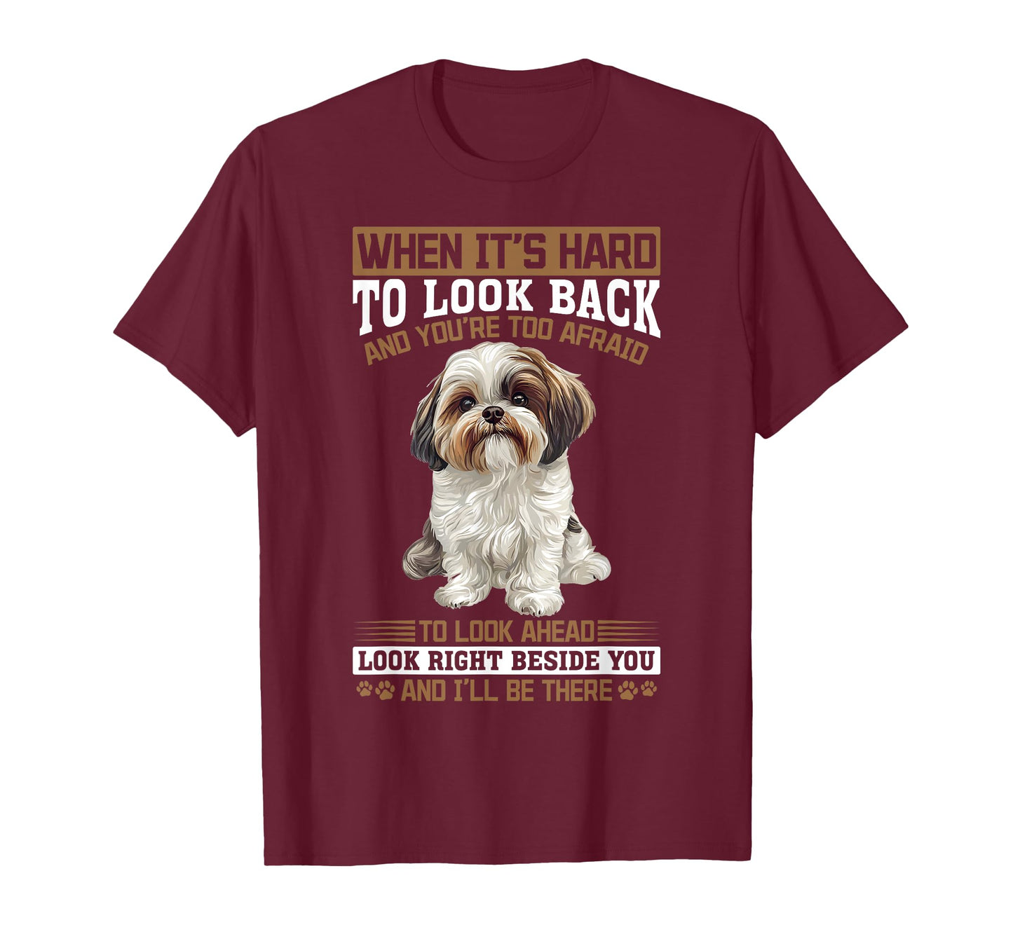 Shih Tzu Dog Owner T-Shirt for Men Women Kids