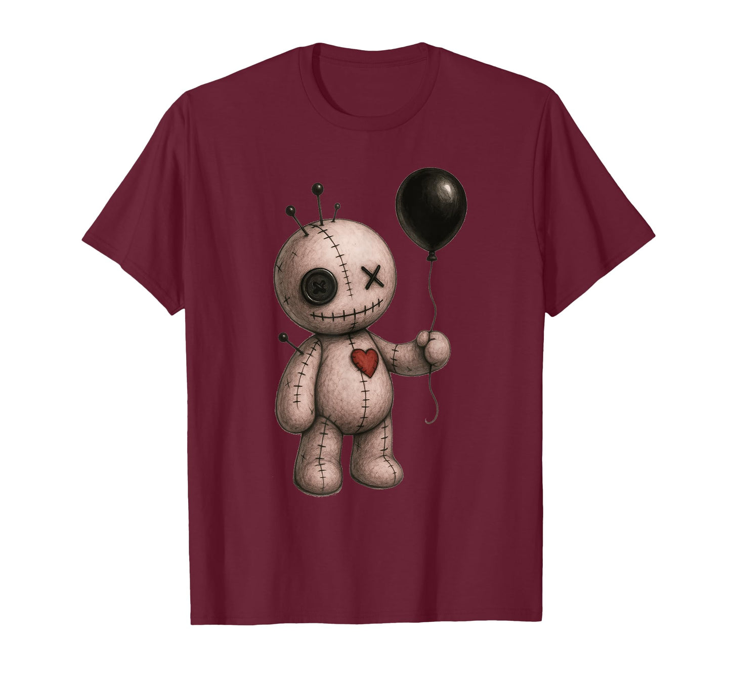 Pastel Goth Creepy Voodoo Doll Cute Goth Voodoo Doll T-Shirt