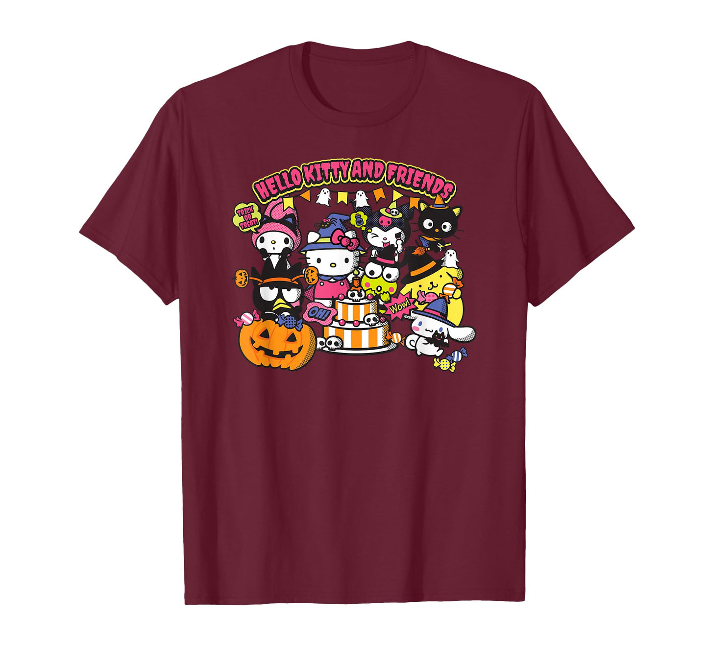 Hello Kitty and Friends Halloween Spooky Crew T-Shirt