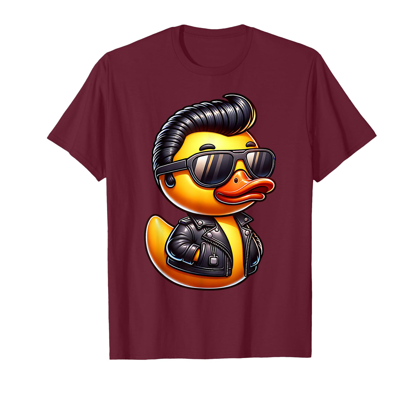 50s Sock Hop Rubber Ducky Greaser Boys Kids Rockabilly Ducky T-Shirt