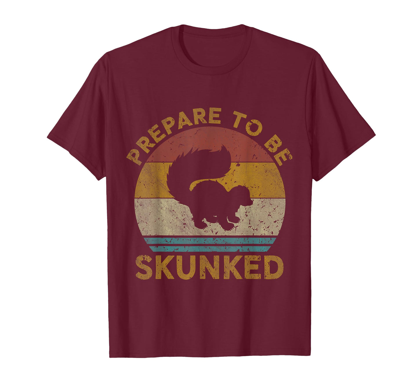 Prepare To Be Skunked Cribbage Lovers Vintage Cribbage Game T-Shirt