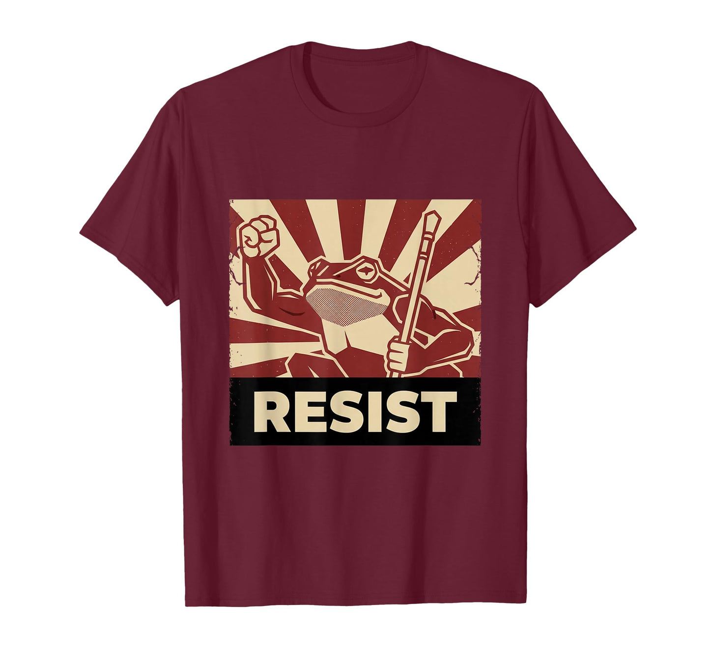 Portland Resist Frog Protest No Kings Day T-Shirt