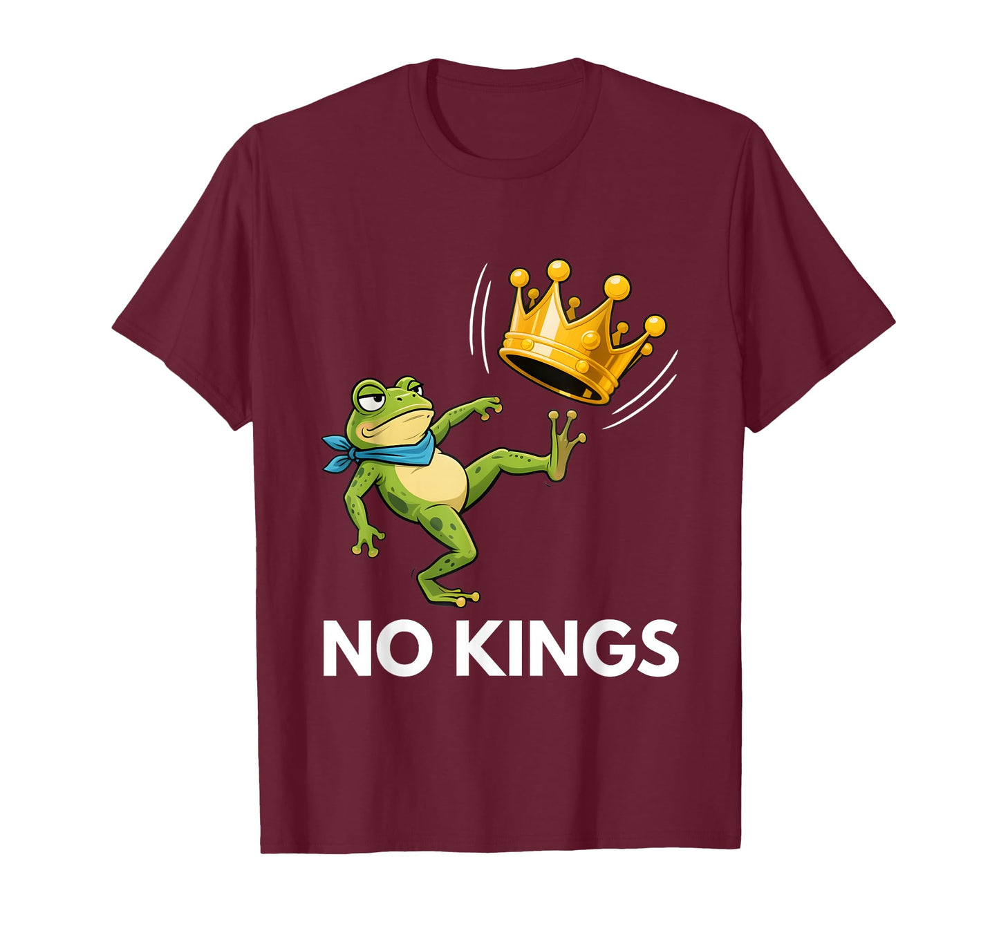 No Kings Shirt Men Women Portland Frog Protest T-Shirt