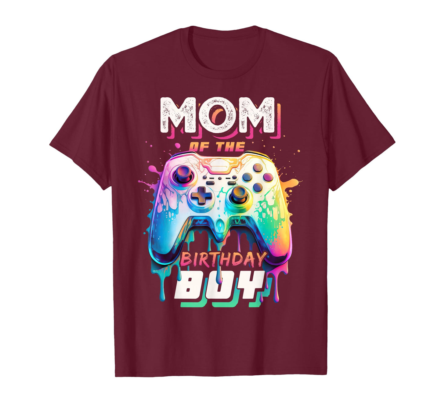 Mom of the Birthday Boy Matching Video Game Birthday Party T-Shirt