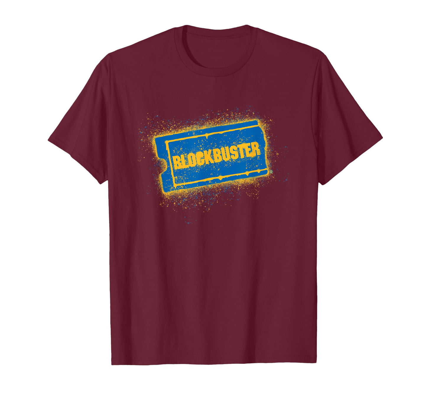 Blockbuster Splattered Logo T-Shirt