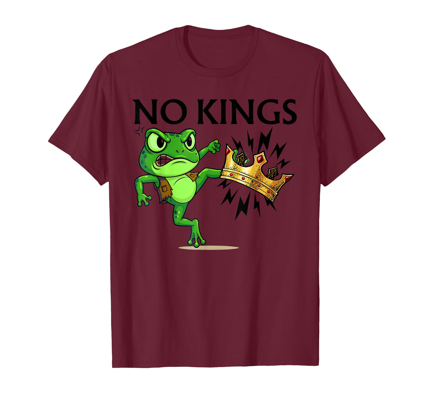 No Kings Portland Frog Protest T-Shirt