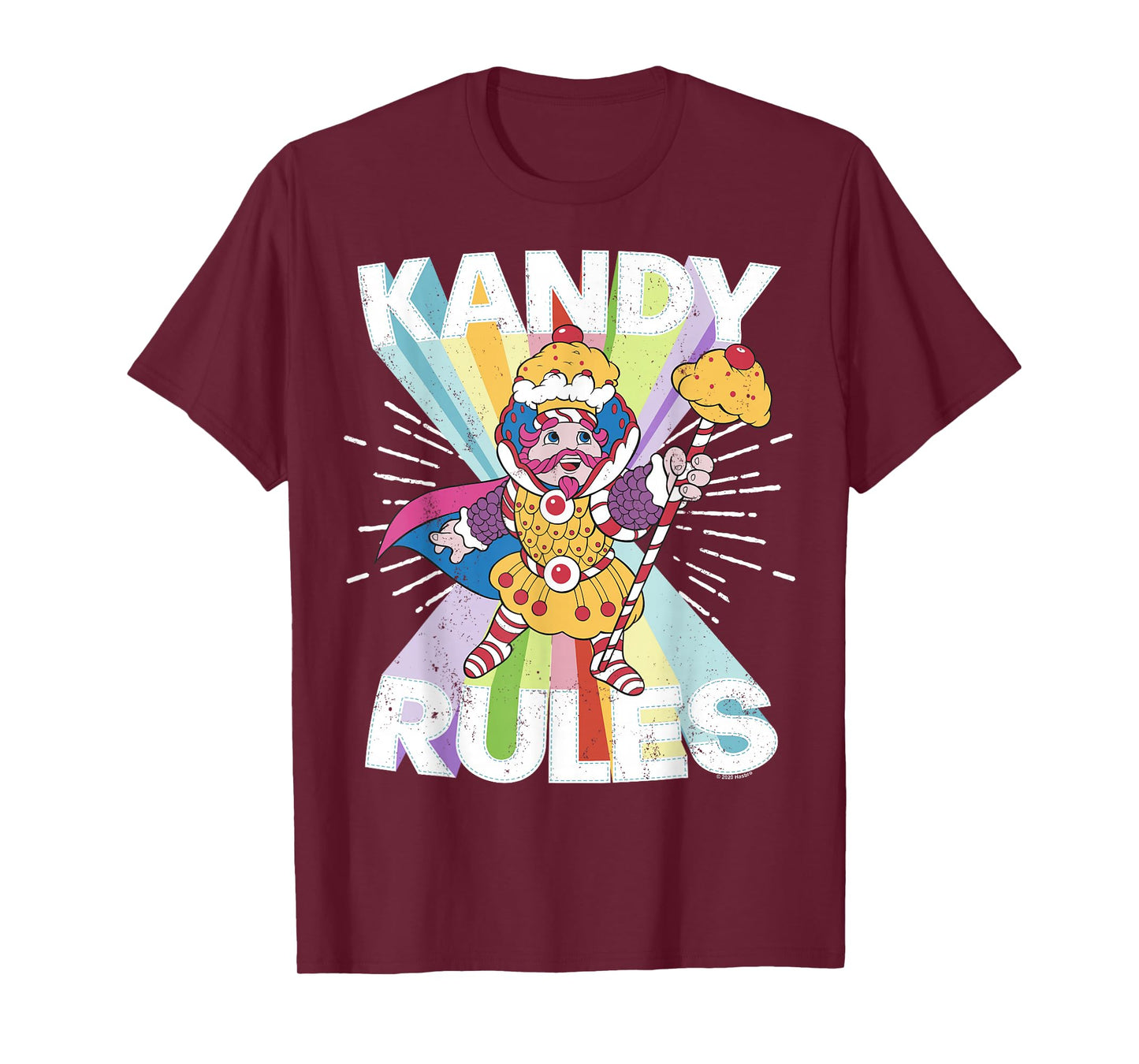 Candy Land Kandy Rules Rainbow King Kandy Vintage T-Shirt